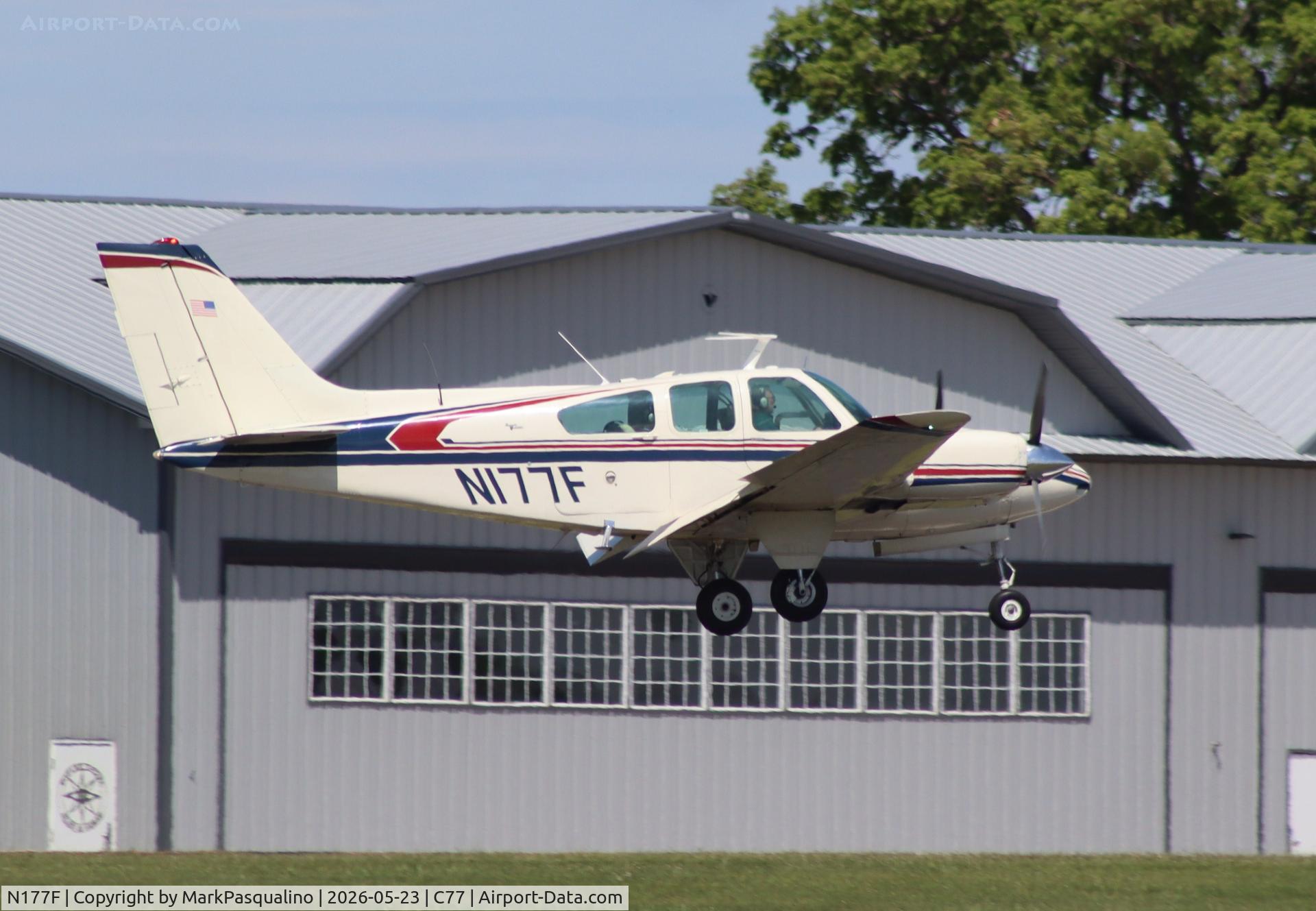 N177F, 1964 Beech 95-B55 (T42A) Baron, c/n TC-587, Beech  B55
