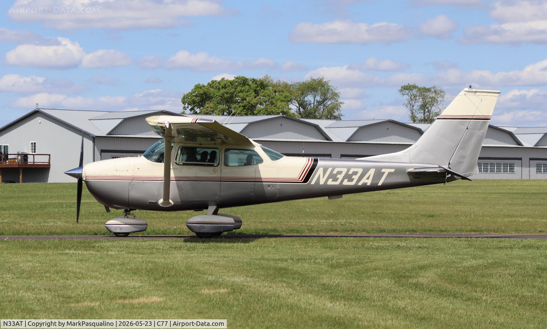N33AT, 1969 Cessna 172K Skyhawk, c/n 17258784, Cessna 172K