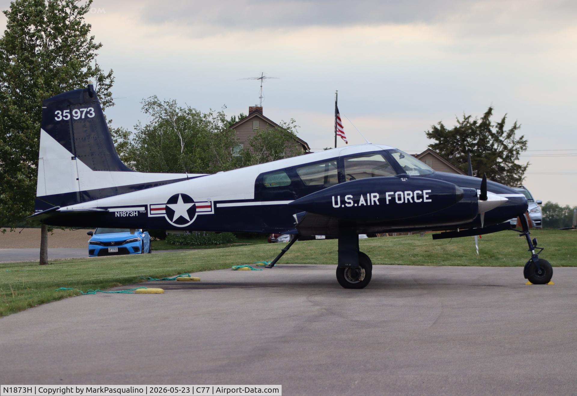N1873H, 1952 Cessna 310C, c/n 35973, Cessna 310C