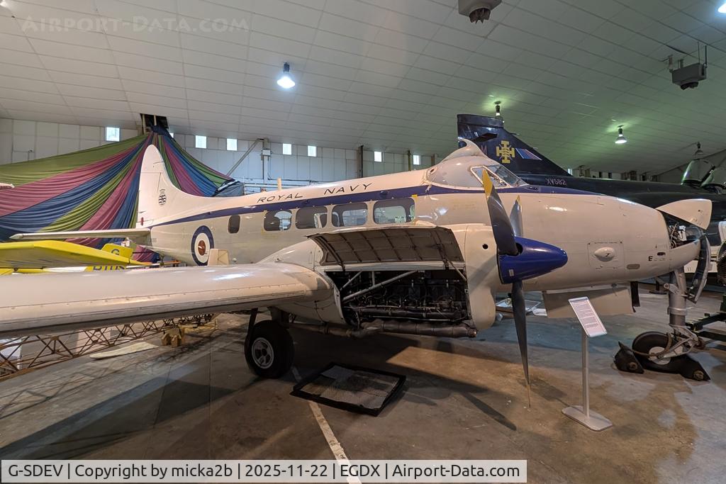 G-SDEV, 1956 De Havilland DH-104 Dove 6, c/n 04472, Preserved