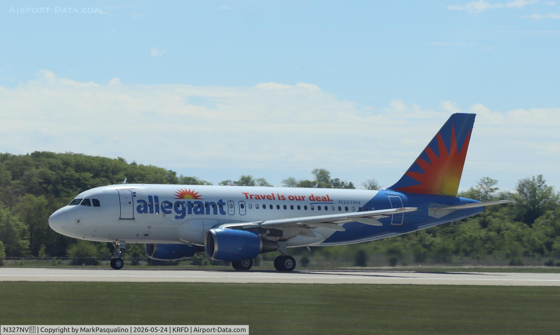 N327NV, 2005 Airbus A319-111, c/n 2556, Airbus A319-111