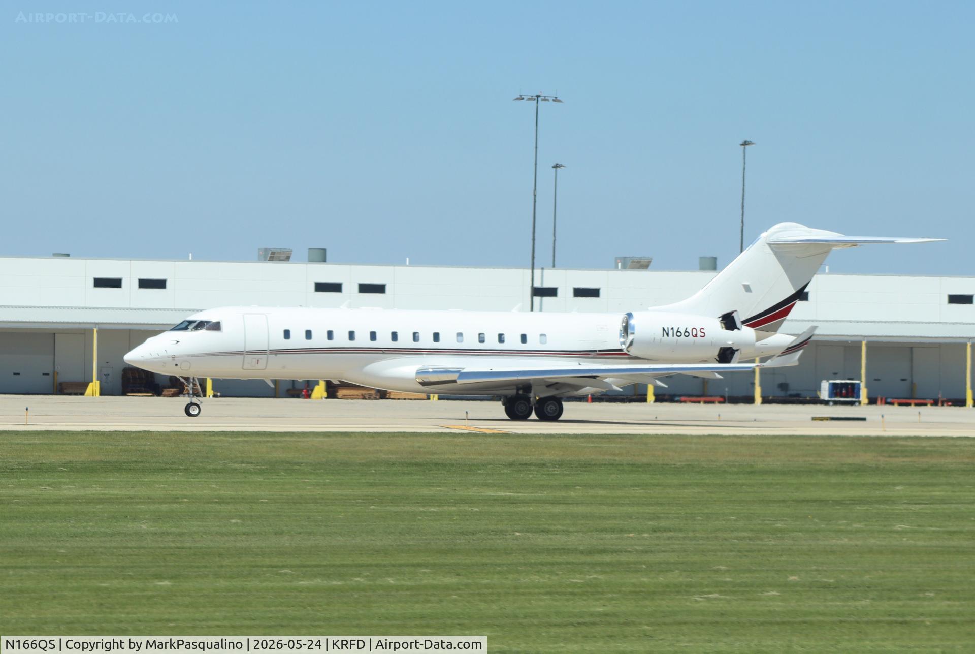 N166QS, 2012 Bombardier BD-700-1A10 Global 6000, c/n 9545, Bombardier Global 6000