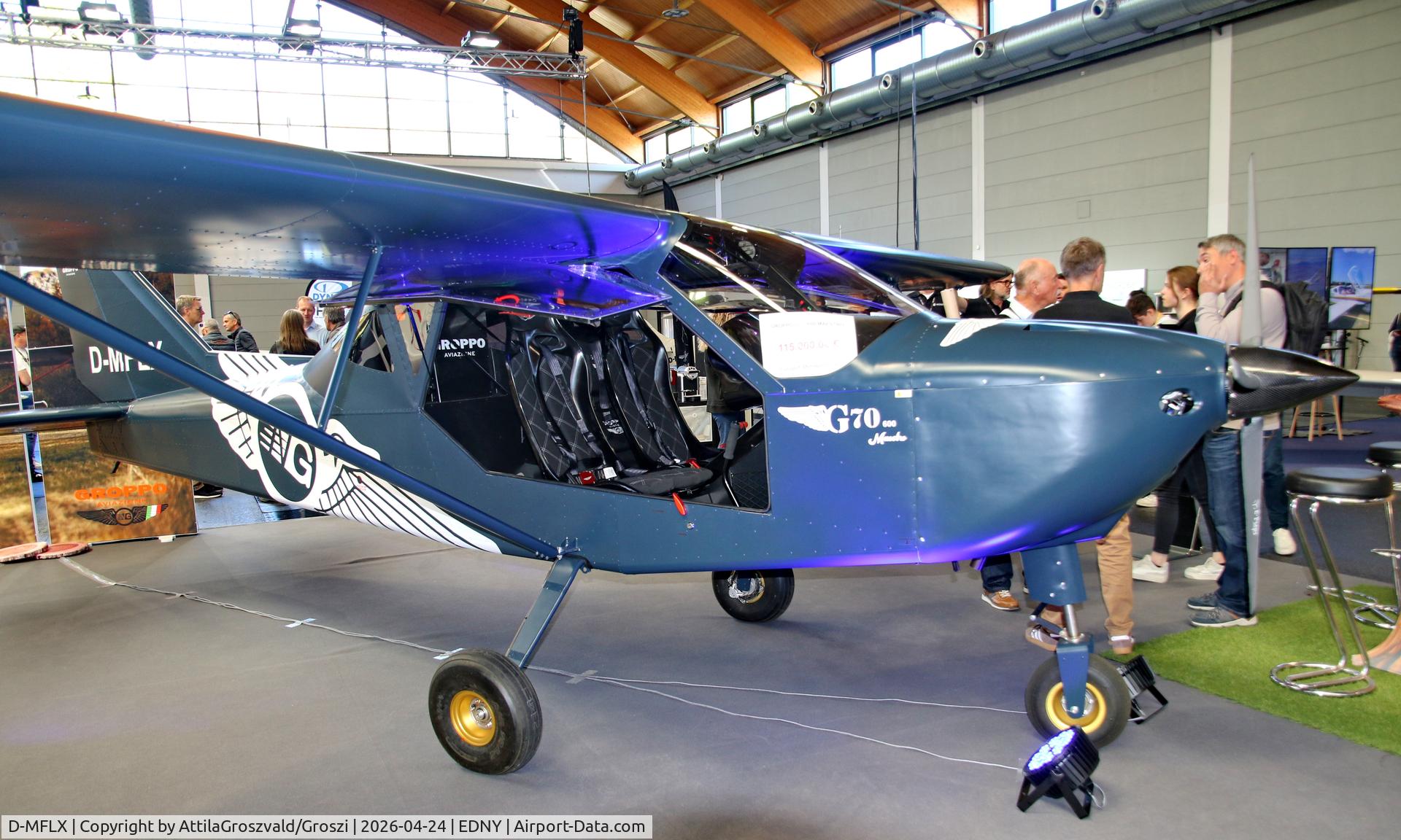 D-MFLX, Groppo G70 600 Maestro, c/n not found_D-MFLX, EDNY - Bodensee Airport Friedrichshafen, Germany. AERO 2026