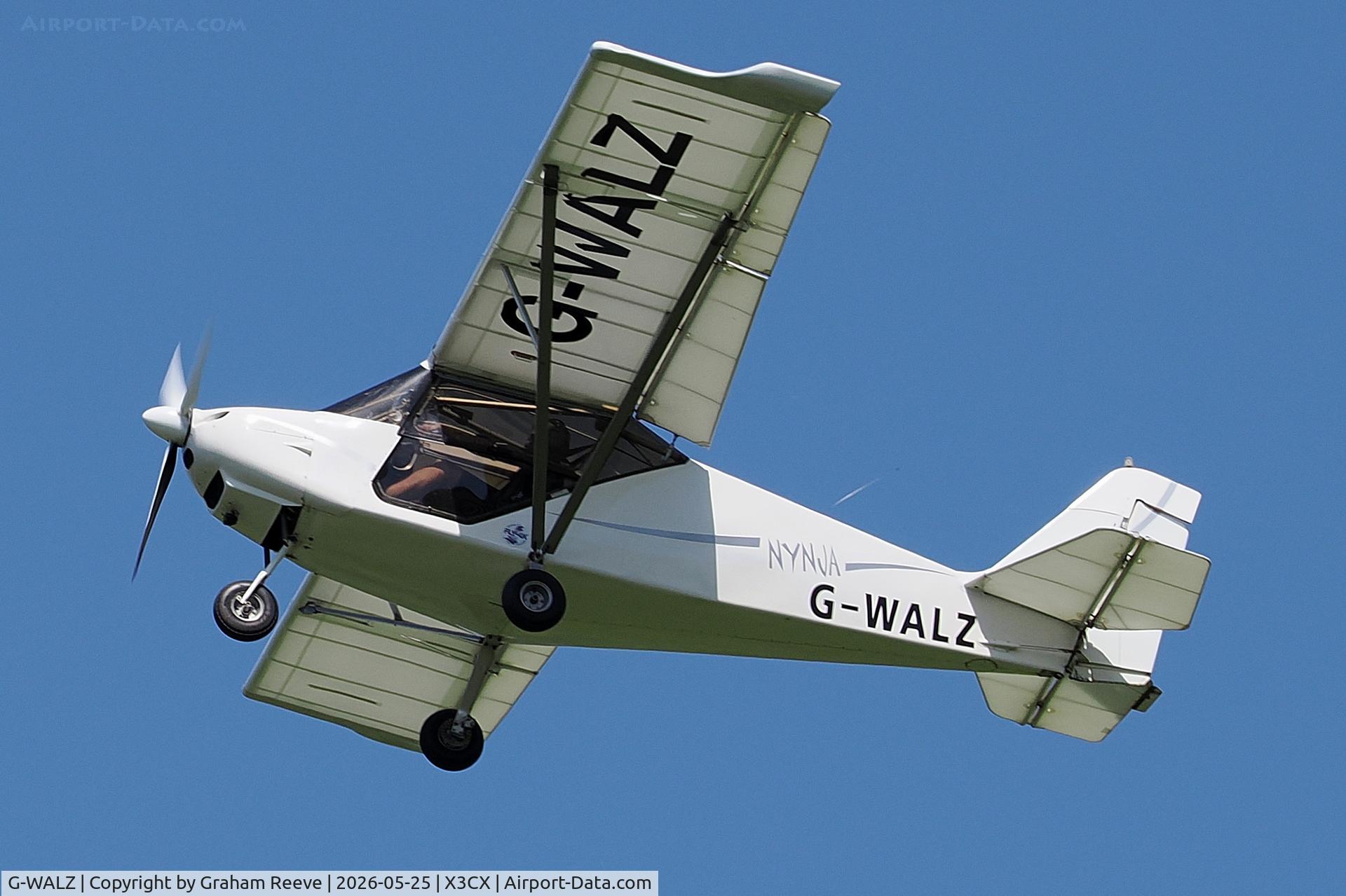 G-WALZ, 2012 Best Off Nynja 912S, c/n BMAA/HB/619, Departing from Northrepps.