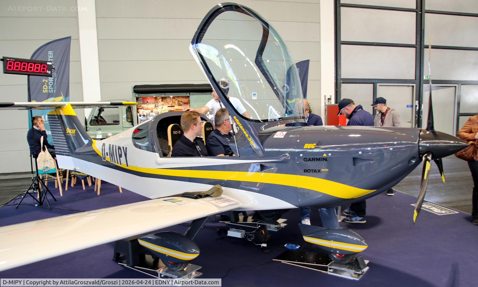 D-MIPY, Spacek SD-2 SportMaster, c/n 011, EDNY - Bodensee Airport Friedrichshafen, Germany. AERO 2026