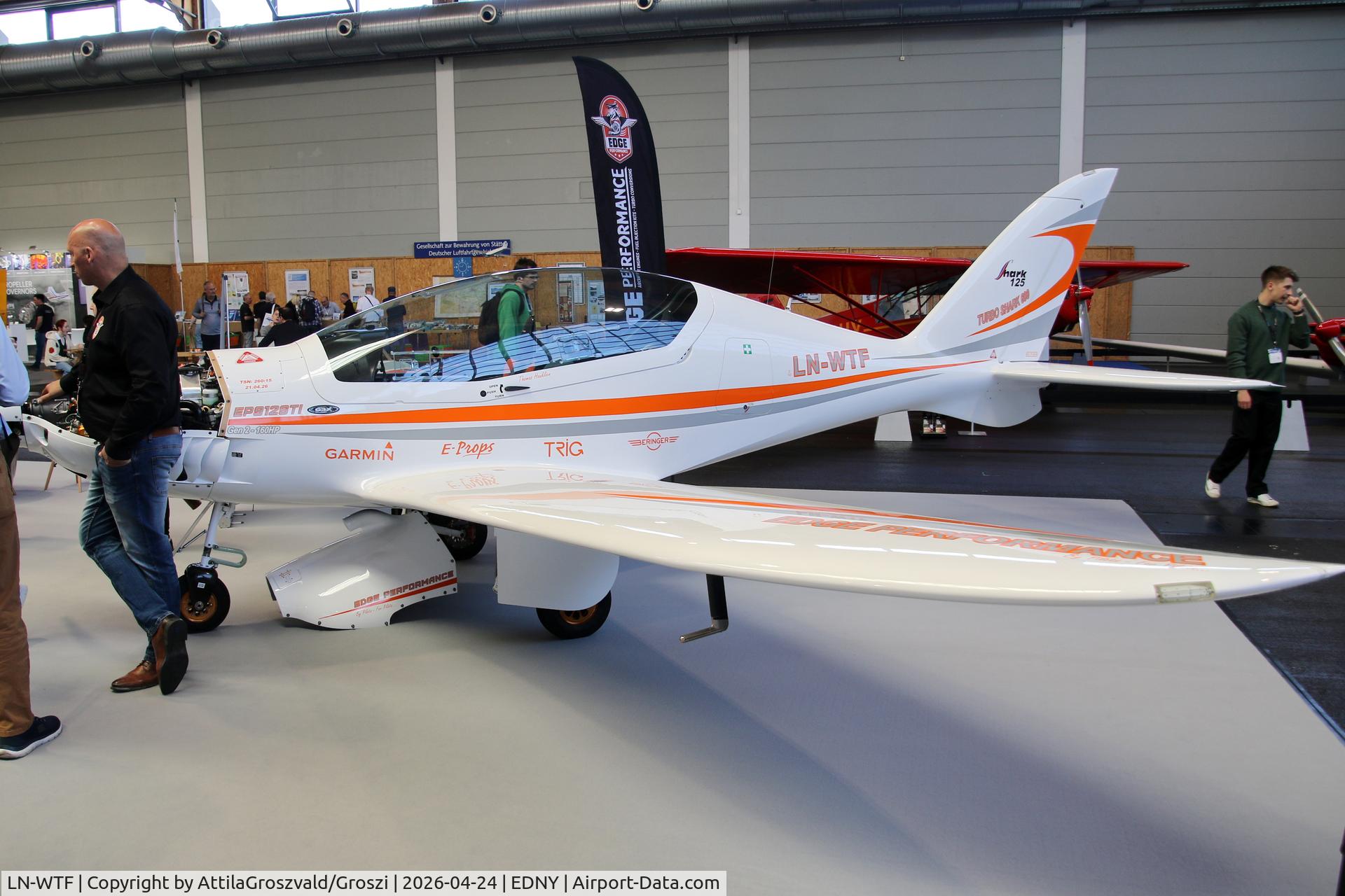 LN-WTF, 2023 Shark Aero Turbo Shark 600 EXP, c/n 125, EDNY - Bodensee Airport Friedrichshafen, Germany. AERO 2026