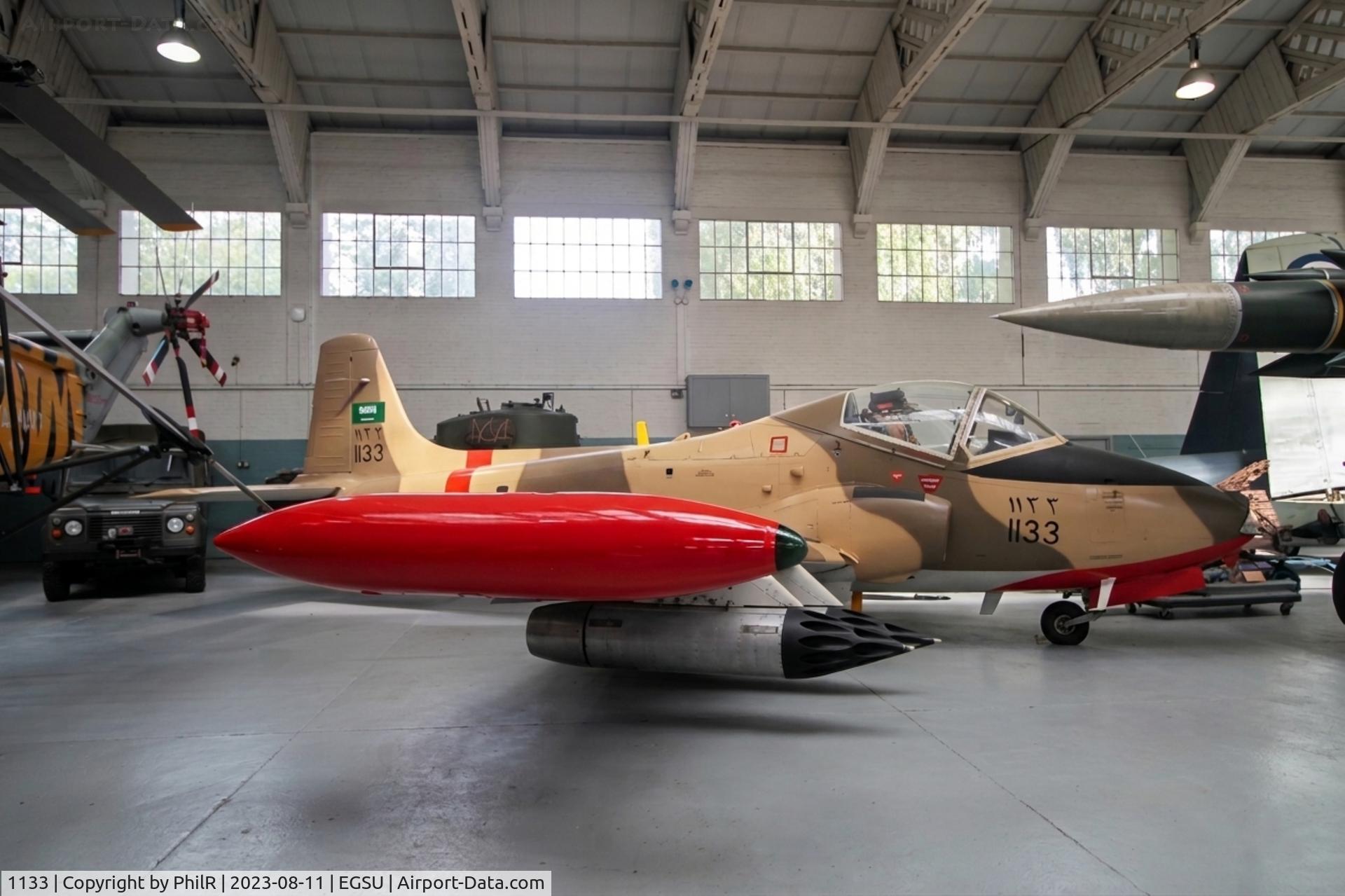 1133, BAC 167 Strikemaster, c/n PS.364, 1133 (G-BESY) 1977 BAC 167 Strikemaster Mk80A RSaudAF IWM Duxford 