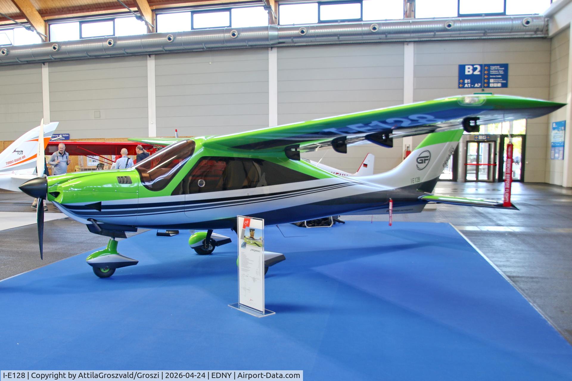 I-E128, Promecc Pegaso, c/n 005, EDNY - Bodensee Airport Friedrichshafen, Germany. AERO 2026
