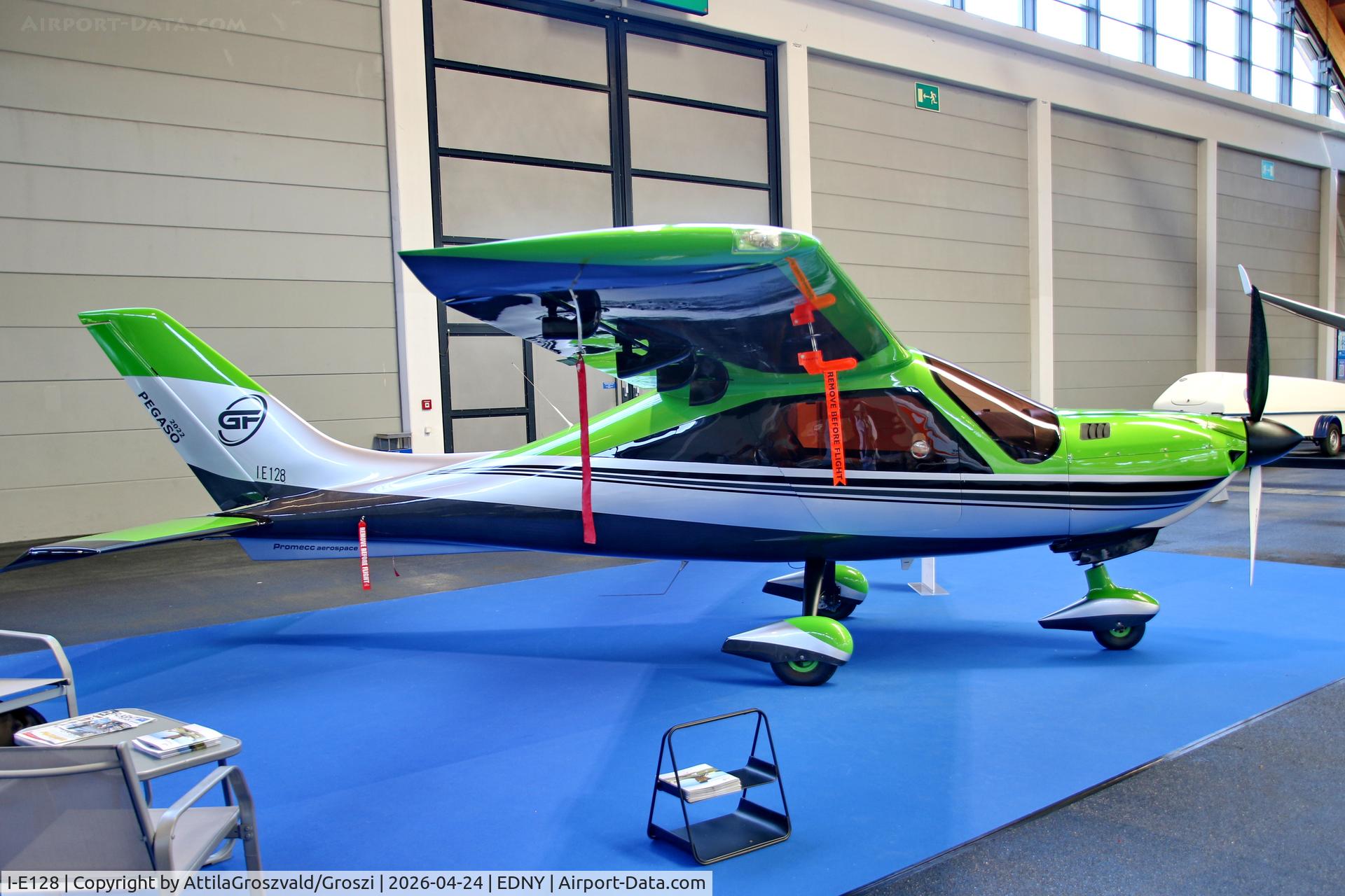 I-E128, Promecc Pegaso, c/n 005, EDNY - Bodensee Airport Friedrichshafen, Germany. AERO 2026