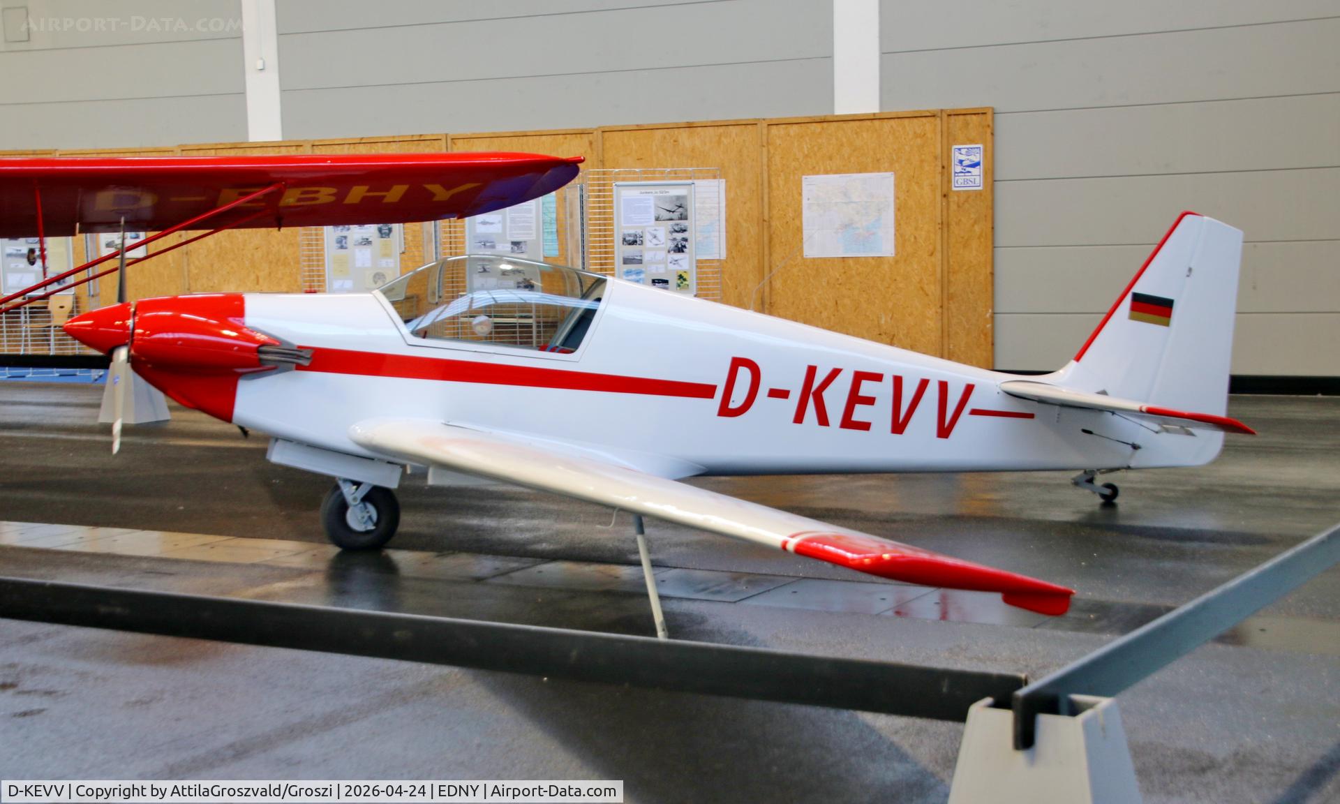 D-KEVV, 1967 Sportavia-Putzer Fournier RF-4D, c/n 4019, EDNY - Bodensee Airport Friedrichshafen, Germany. AERO 2026