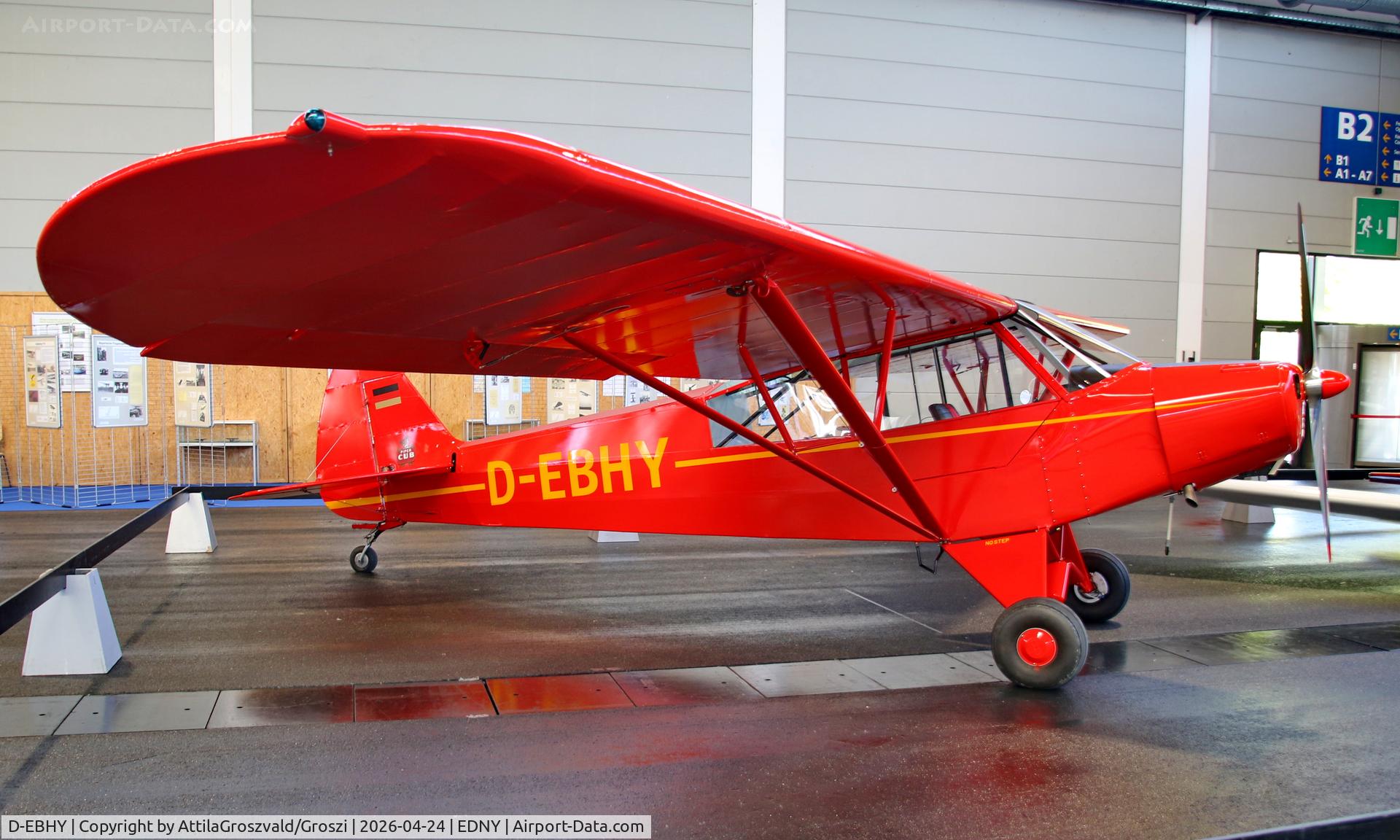 D-EBHY, 1952 Piper L-18C Super Cub (PA-18-95), c/n 18-2099, EDNY - Bodensee Airport Friedrichshafen, Germany. AERO 2026