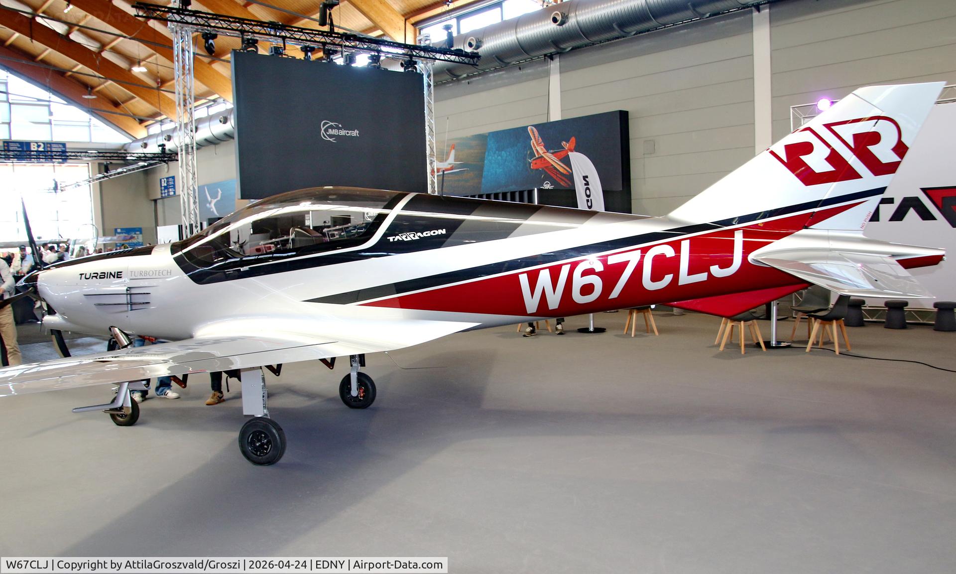 W67CLJ, Pelegrin Tarragon Turbine, c/n 01, EDNY - Bodensee Airport Friedrichshafen, Germany. AERO 2026