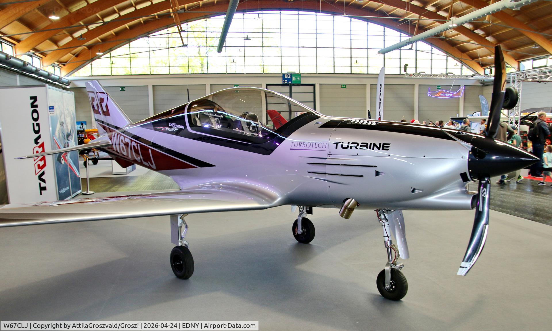 W67CLJ, Pelegrin Tarragon Turbine, c/n 01, EDNY - Bodensee Airport Friedrichshafen, Germany. AERO 2026