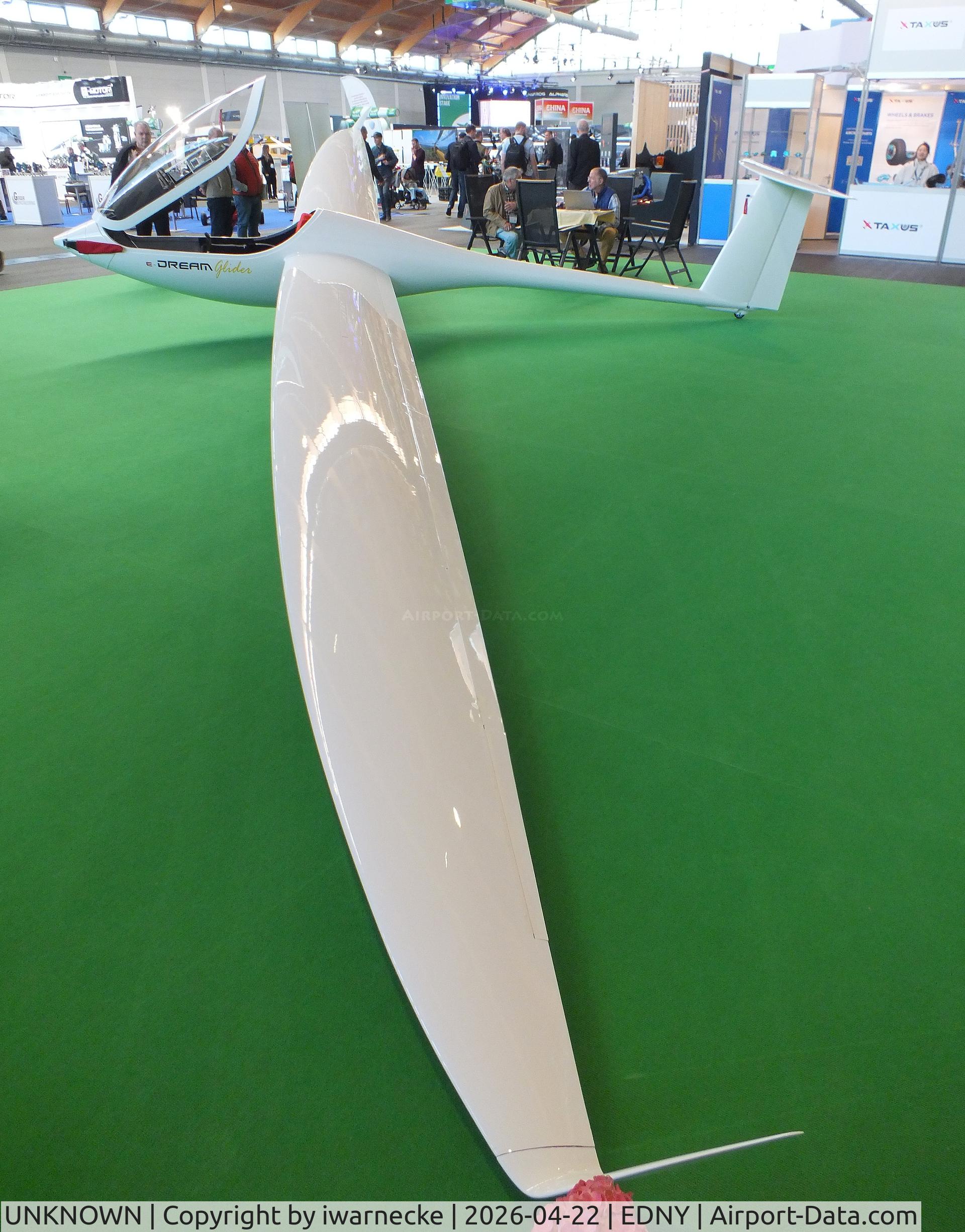 UNKNOWN, 2024 Aerial Solution Opportunities e-Dream-Glider, c/n 01, Aerial Solution Opportunities e-Dream-Glider at the AERO 2026, Friedrichshafen