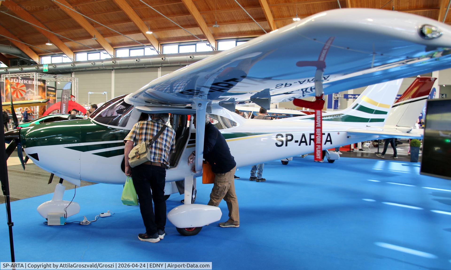 SP-ARTA, Orlican M-8 Eagle, c/n 027, EDNY - Bodensee Airport Friedrichshafen, Germany. AERO 2026