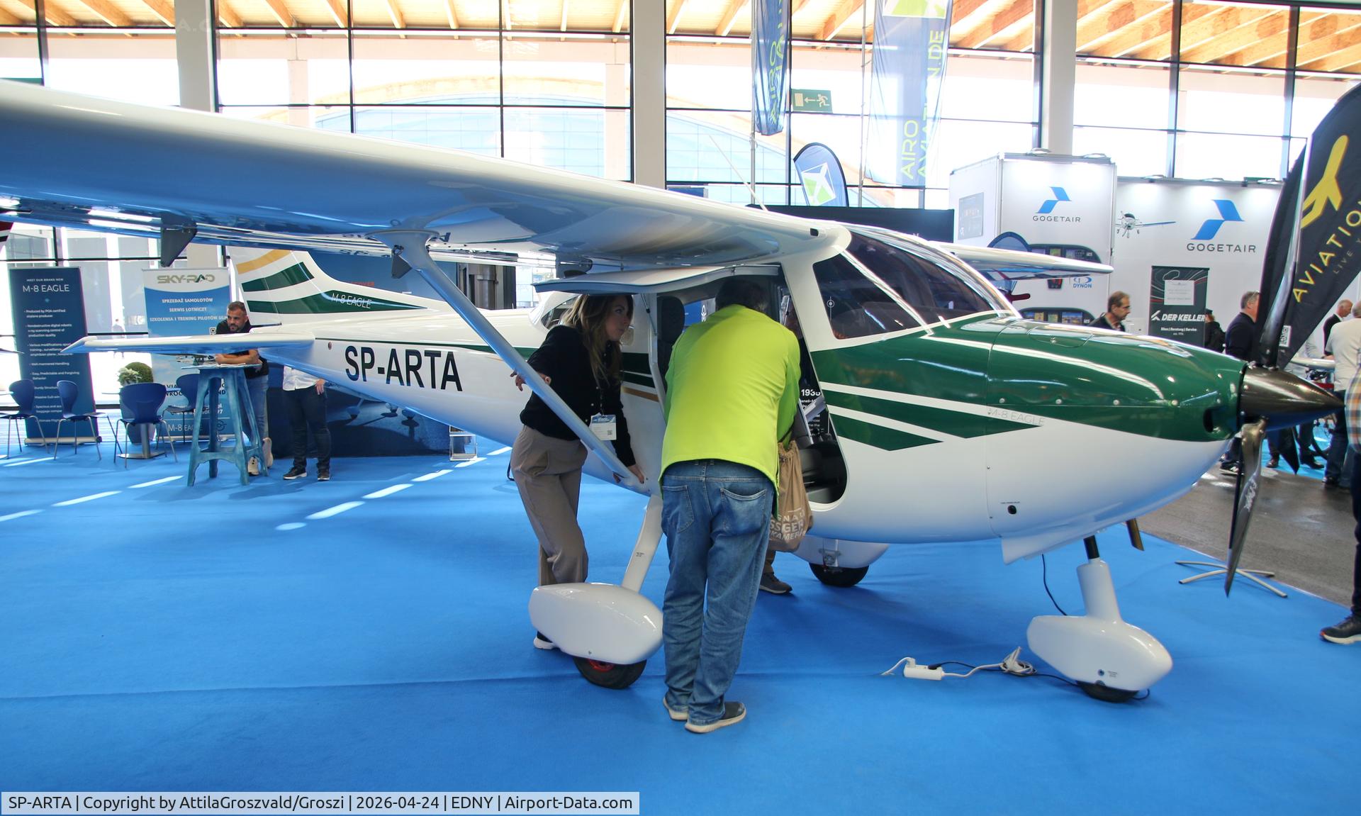 SP-ARTA, Orlican M-8 Eagle, c/n 027, EDNY - Bodensee Airport Friedrichshafen, Germany. AERO 2026