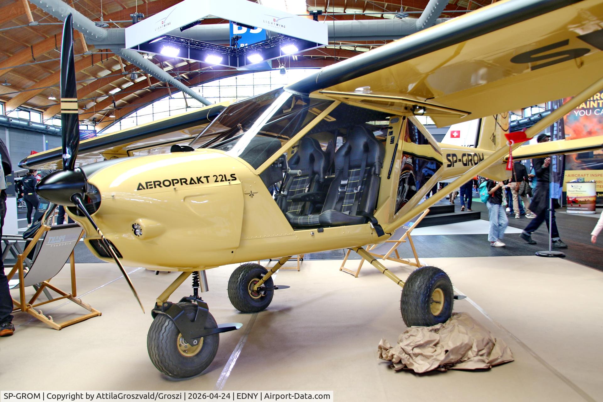 SP-GROM, 2026 Aeroprakt A-22LS, c/n 698, EDNY - Bodensee Airport Friedrichshafen, Germany. AERO 2026