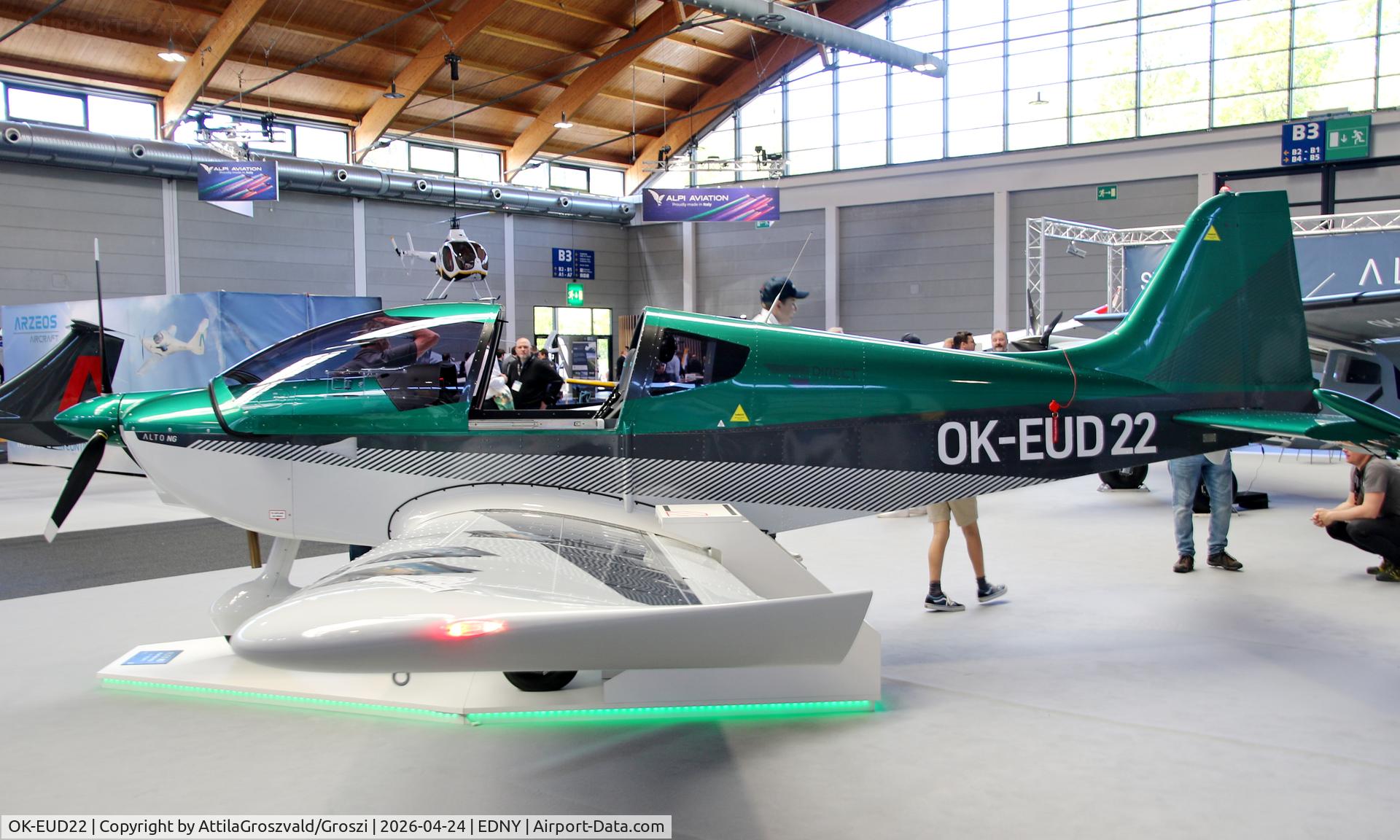 OK-EUD22, 2026 Direct Fly Alto NG, c/n DF226, EDNY - Bodensee Airport Friedrichshafen, Germany. AERO 2026