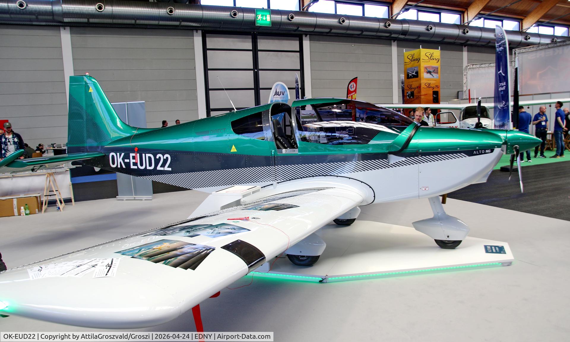 OK-EUD22, 2026 Direct Fly Alto NG, c/n DF226, EDNY - Bodensee Airport Friedrichshafen, Germany. AERO 2026