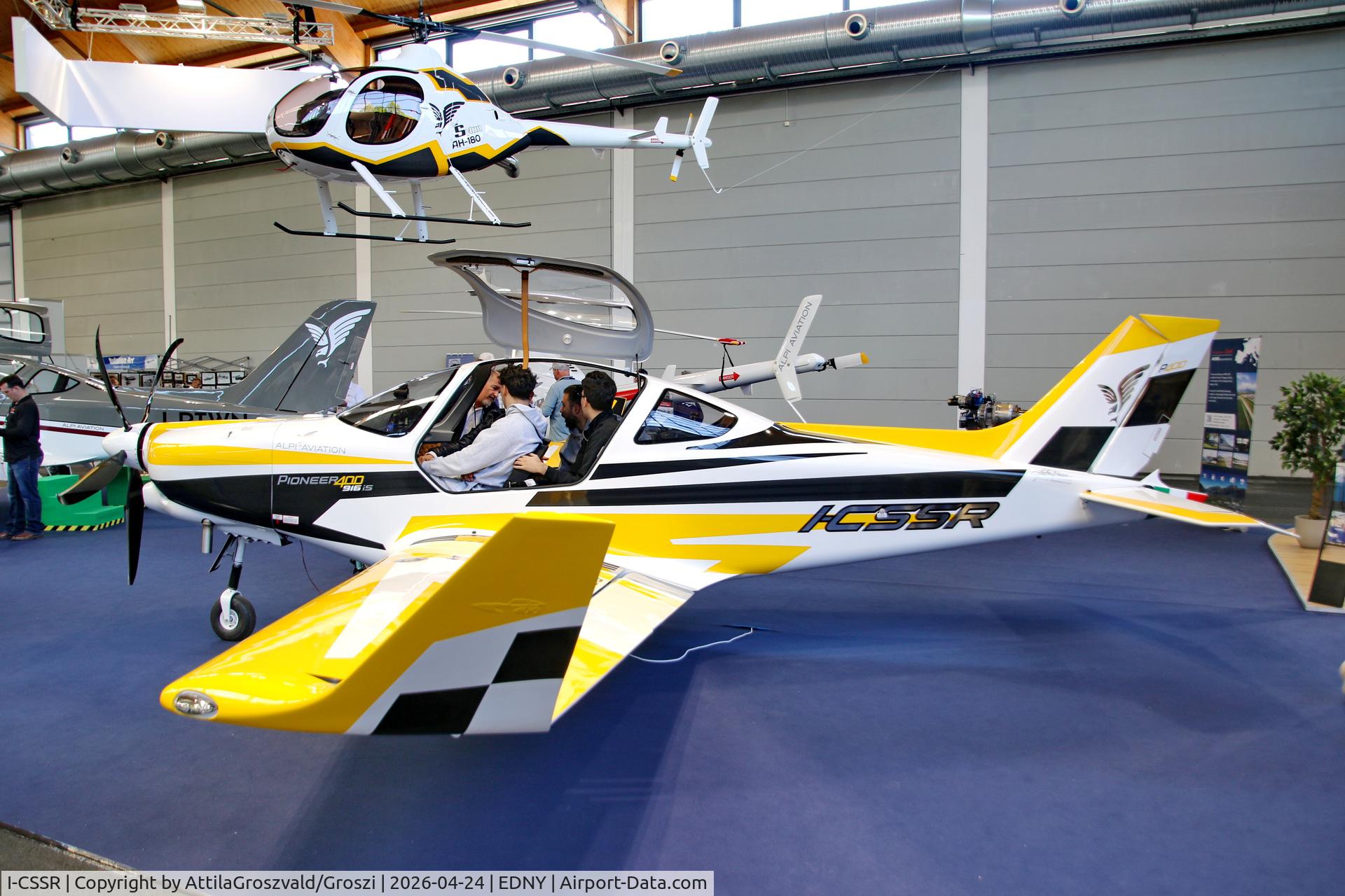 I-CSSR, Alpi Aviation Pioneer 400, c/n not found_I-CSSR, EDNY - Bodensee Airport Friedrichshafen, Germany. AERO 2026