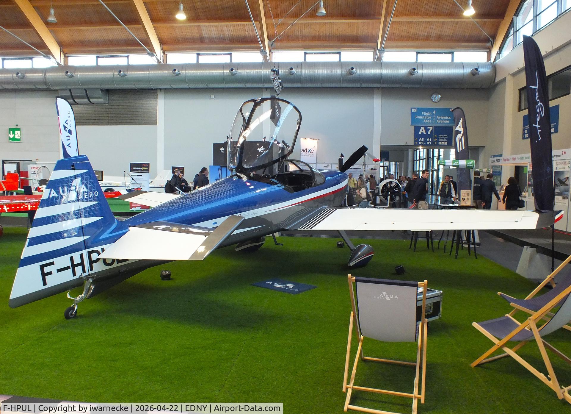 F-HPUL, 2025 Aura Aero Integral R, c/n 007, Aura Aero Integral R at the AERO 2026, Friedrichshafen