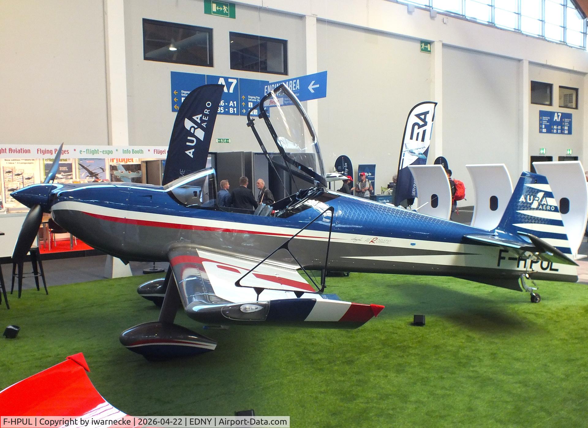 F-HPUL, 2025 Aura Aero Integral R, c/n 007, Aura Aero Integral R at the AERO 2026, Friedrichshafen