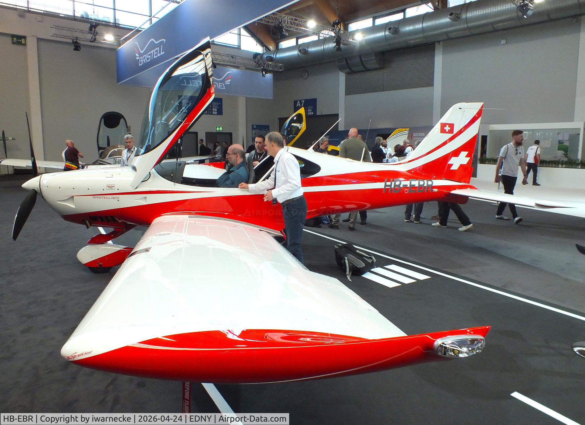 HB-EBR, 2026 BRM Aero Bristell B23-916M, c/n 0183, BRM Aero Bristell B23-916M at the AERO 2026, Friedrichshafen