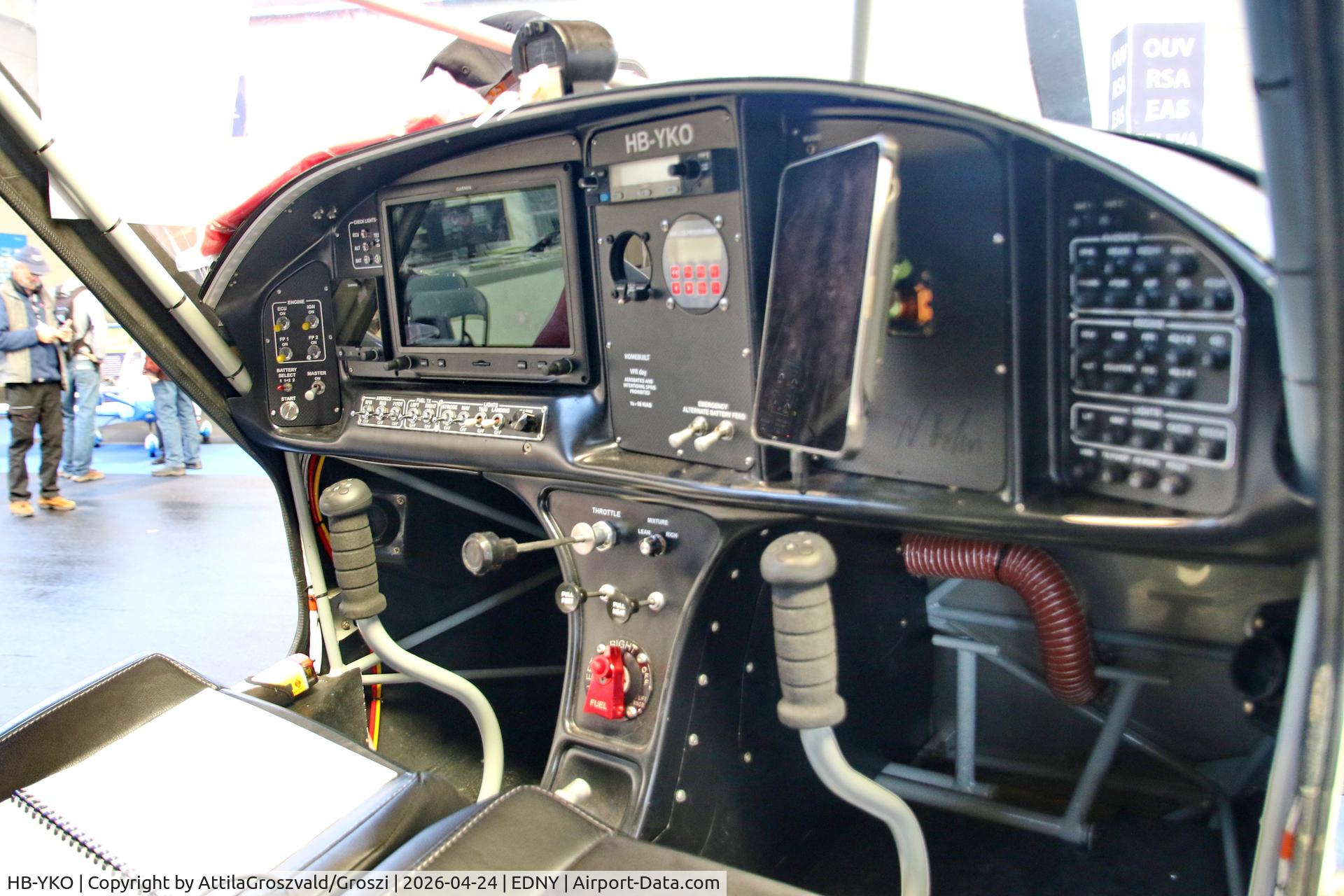 HB-YKO, Glasair Glastar GS-1, c/n 5253, EDNY - Bodensee Airport Friedrichshafen, Germany. AERO 2026