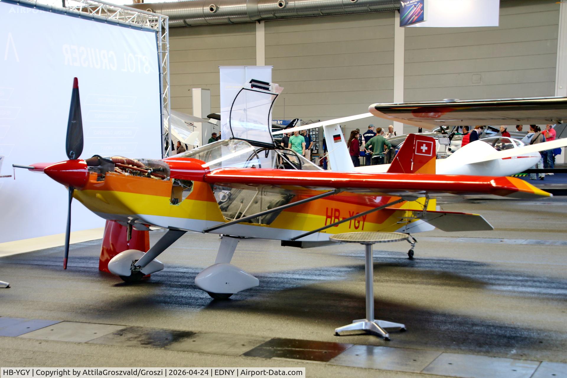 HB-YGY, Rans S-10 Sakota, c/n 0193153, EDNY - Bodensee Airport Friedrichshafen, Germany. AERO 2026