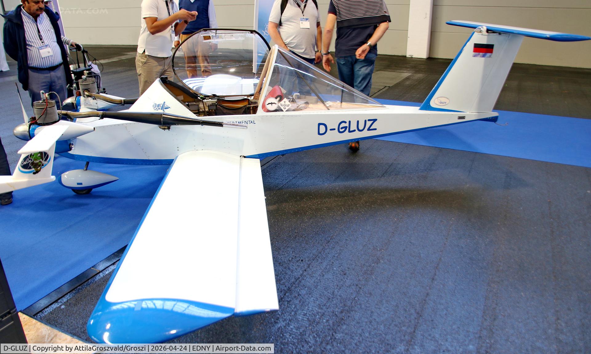 D-GLUZ, Colomban MC-15 Cri-Cri (Cricket), c/n 1646-01, EDNY - Bodensee Airport Friedrichshafen, Germany. AERO 2026