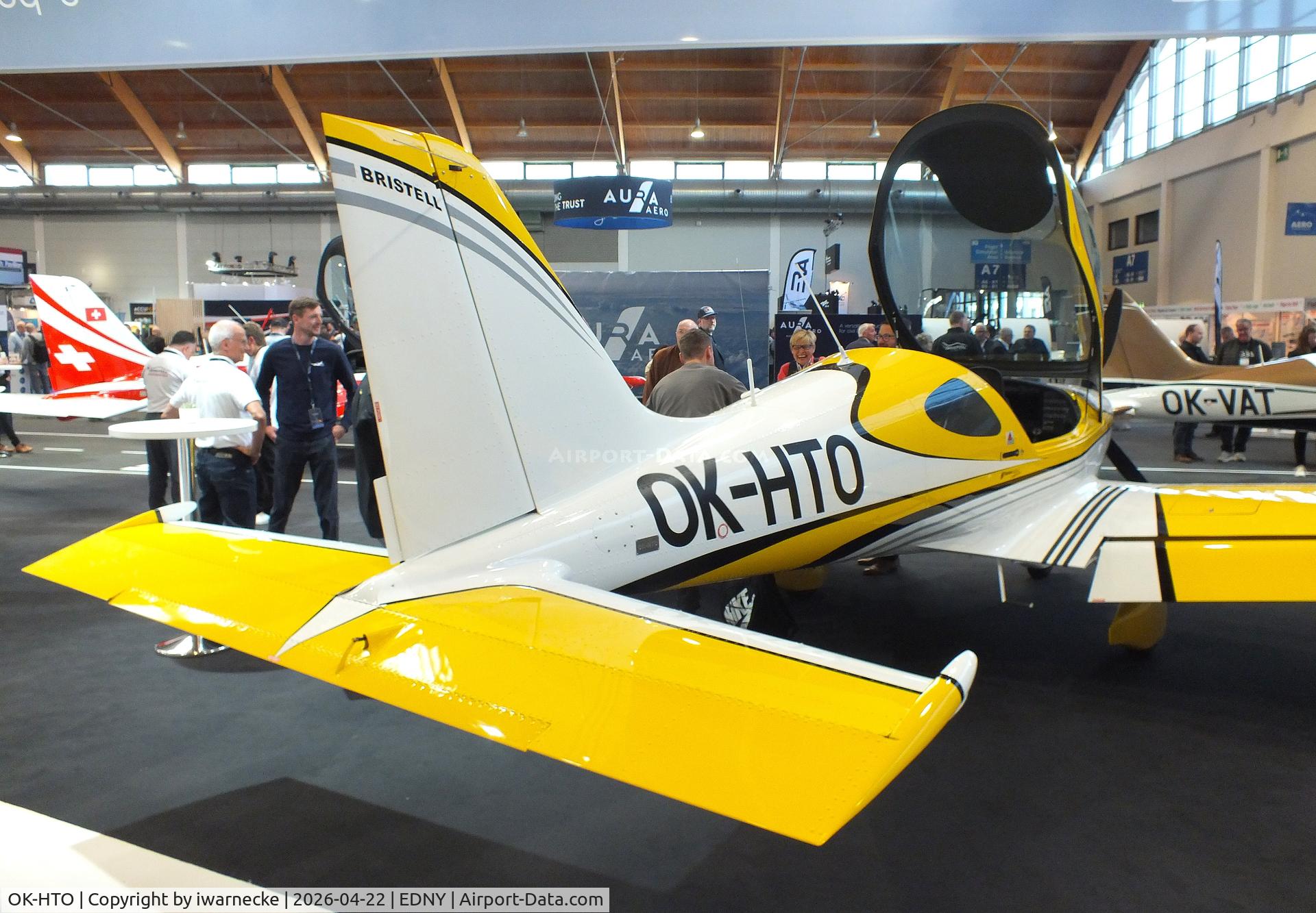 OK-HTO, 2026 BRM Aero Bristell B23-912iS, c/n 185, BRM Aero Bristell B23-912iS at the AERO 2026, Friedrichshafen