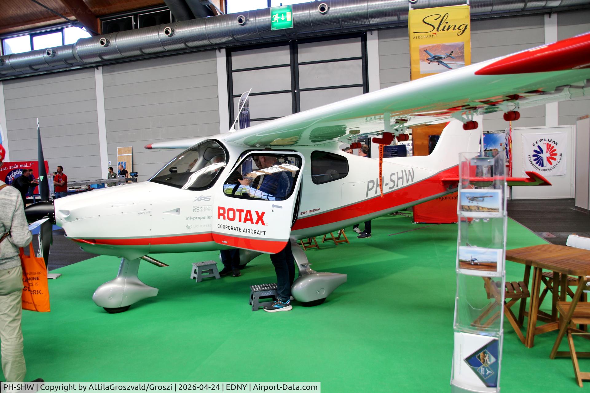 PH-SHW, Sling 4 High Wing, c/n 010GK, EDNY - Bodensee Airport Friedrichshafen, Germany. AERO 2026