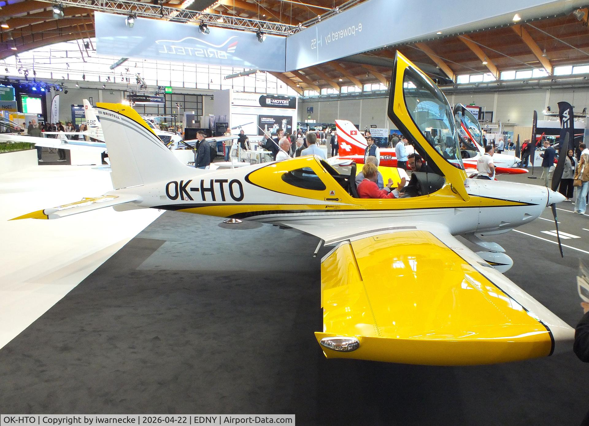 OK-HTO, 2026 BRM Aero Bristell B23-912iS, c/n 185, BRM Aero Bristell B23-912iS at the AERO 2026, Friedrichshafen
