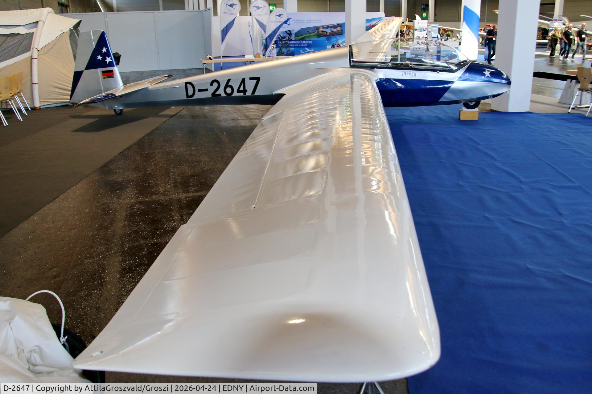 D-2647, 1978 Schleicher ASK-13, c/n .13600, EDNY - Bodensee Airport Friedrichshafen, Germany. AERO 2026
