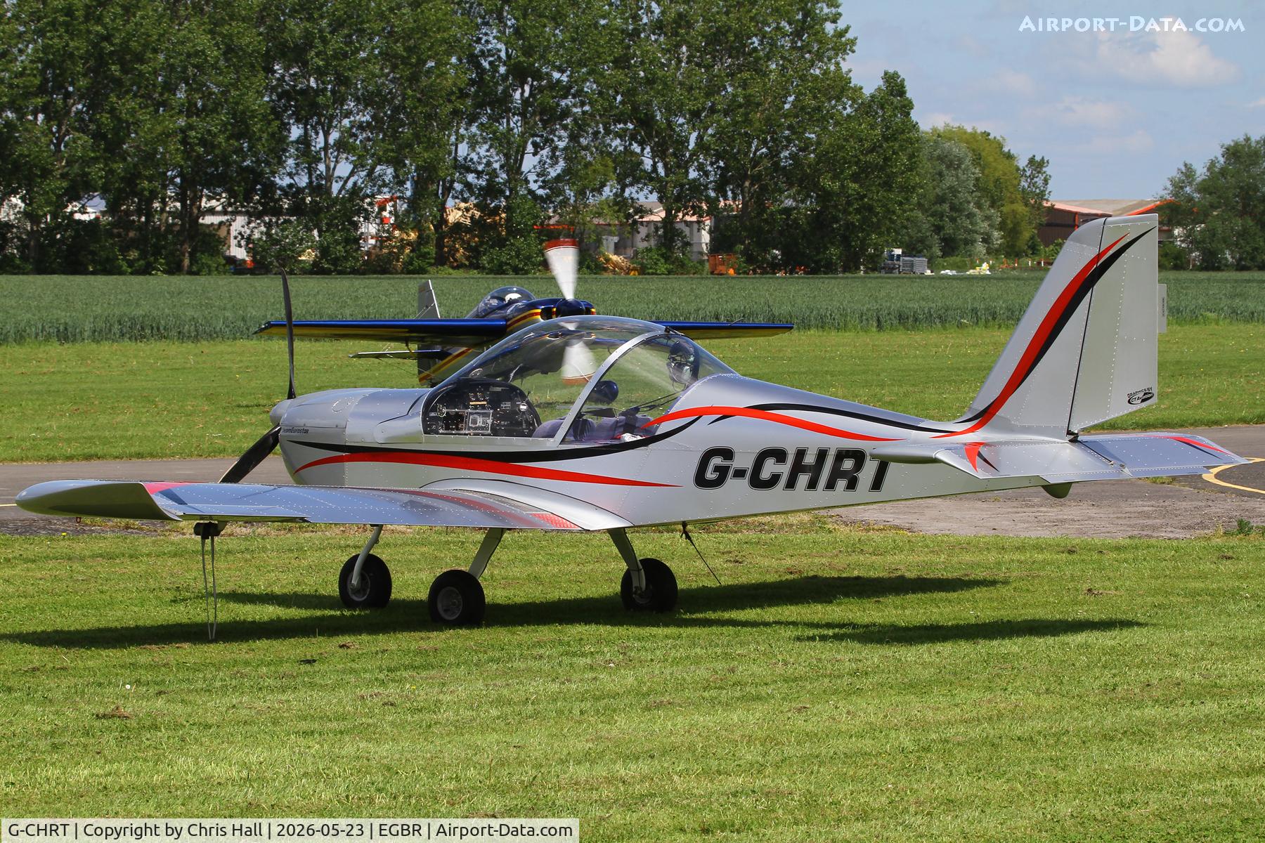 G-CHRT, 2013 Cosmik EV-97 TeamEurostar UK, c/n 4103, EV-97 fly-in Breighton 23/05/26