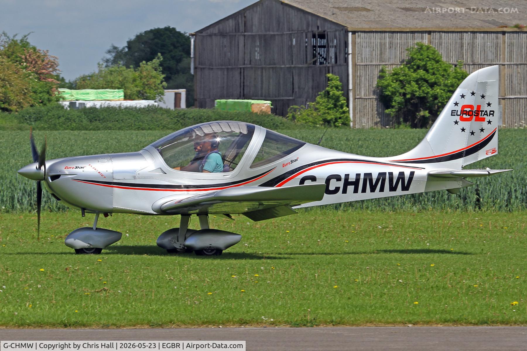 G-CHMW, 2013 Aerotechnik EV-97 Eurostar SL, c/n LAA 315B-15158, EV-97 fly-in Breighton 23/05/26