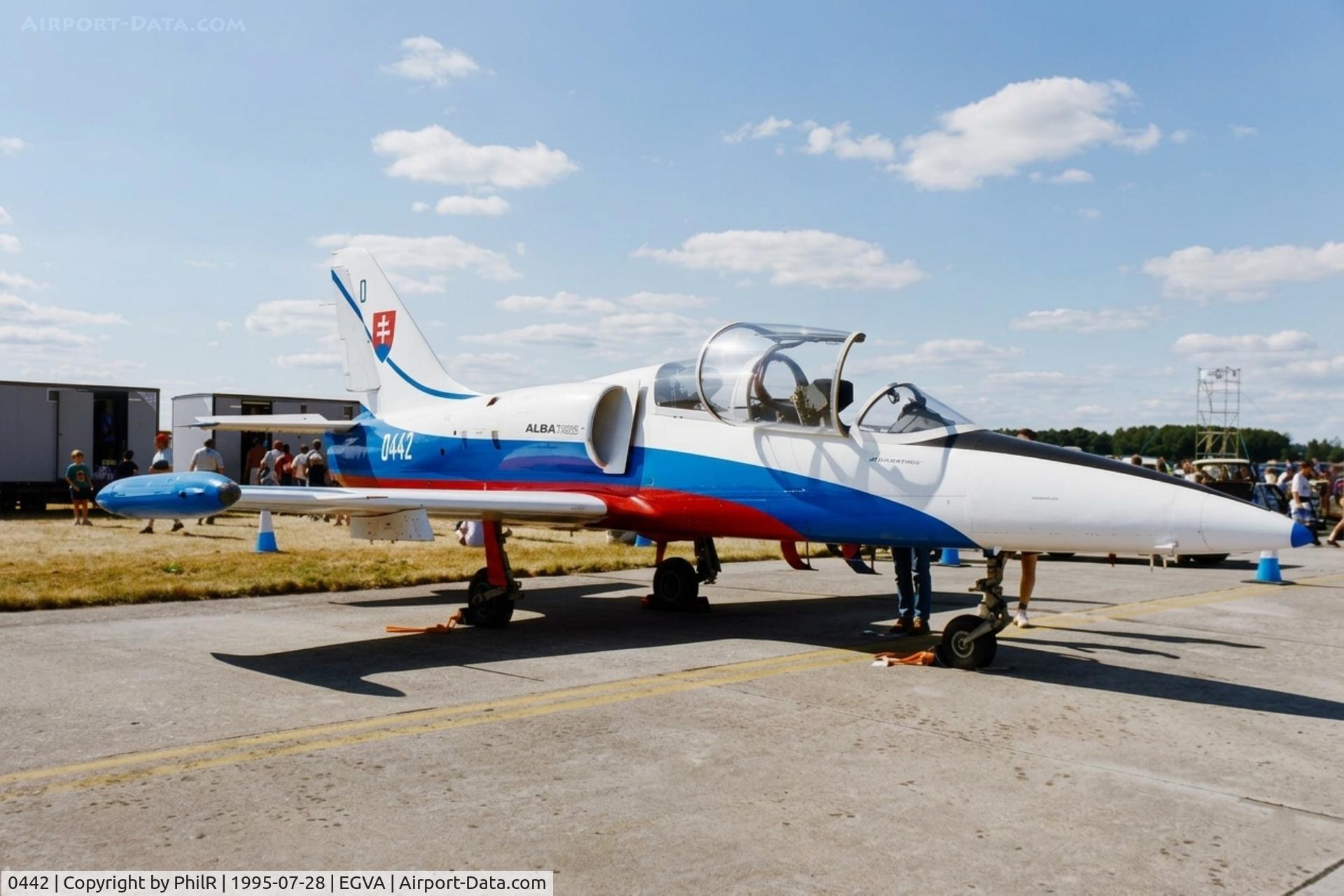 0442, Aero L-39 Albatros, c/n 430442, 0442 Aero L39 SlovakAF IAT

