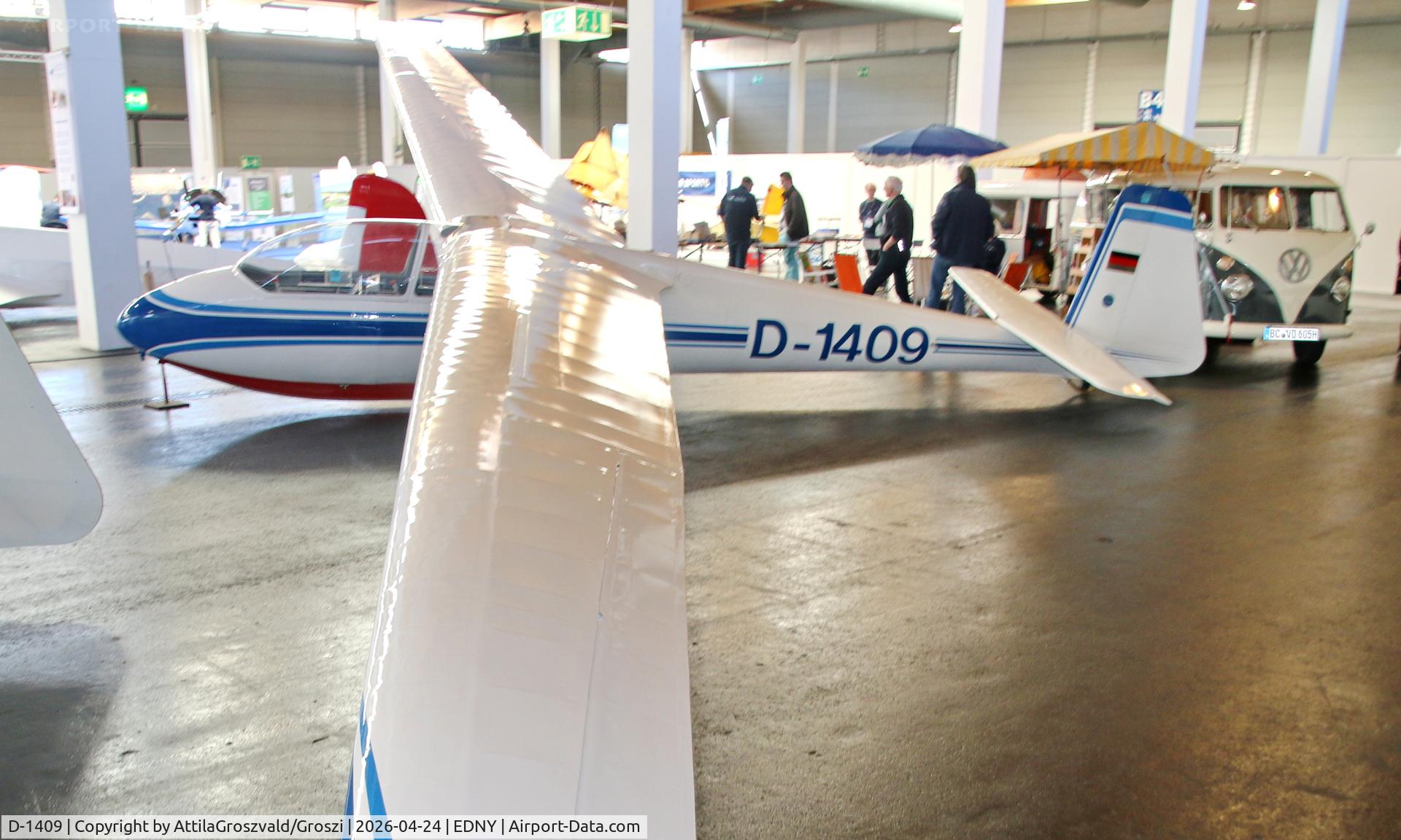 D-1409, Schleicher Ka-2B Rhonschwalbe, c/n 243, EDNY - Bodensee Airport Friedrichshafen, Germany. AERO 2026