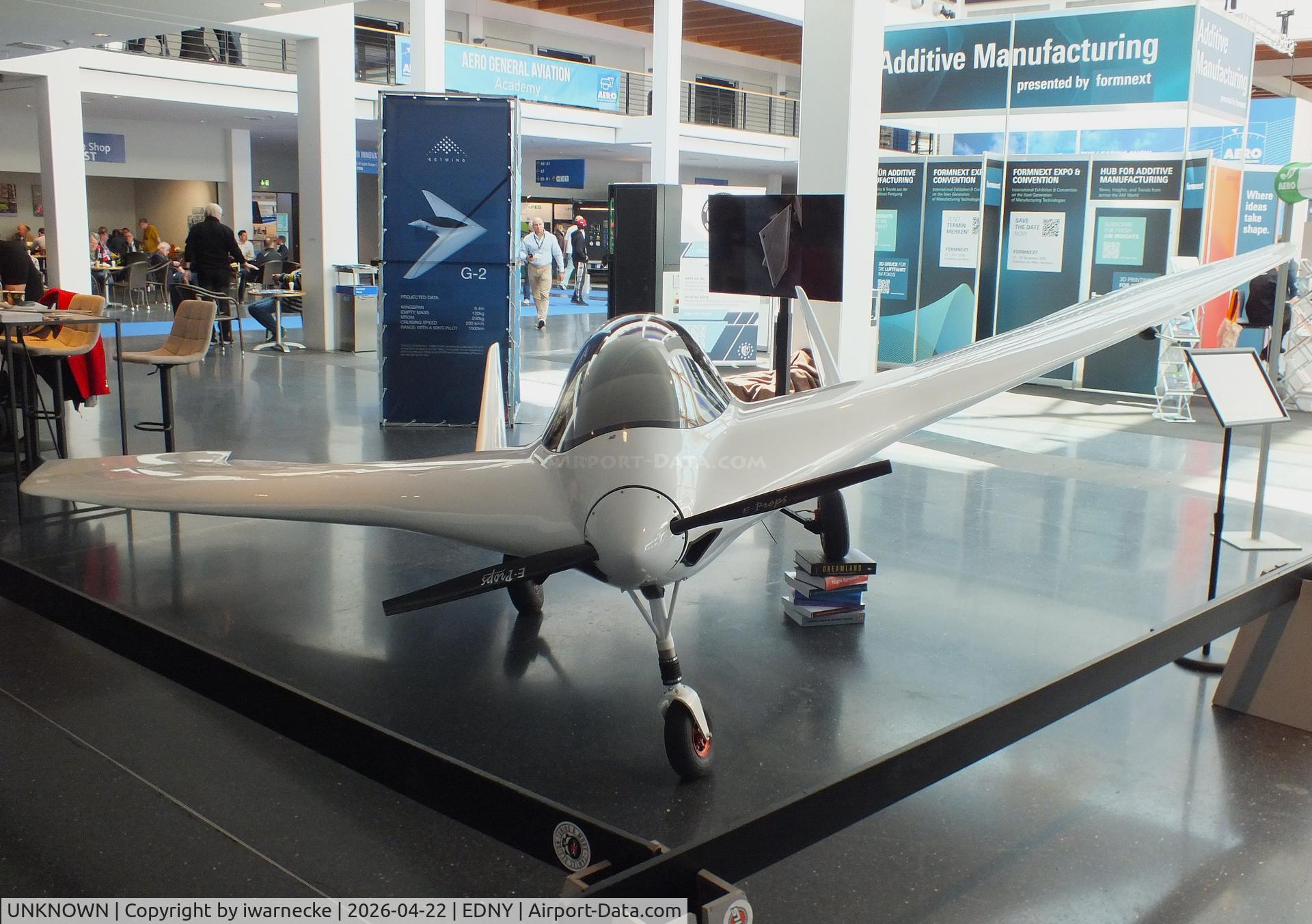 UNKNOWN, 2026 Getwing G-1 prototype, c/n 01, Getwing G-1 prototype at the AERO 2026, Friedrichshafen