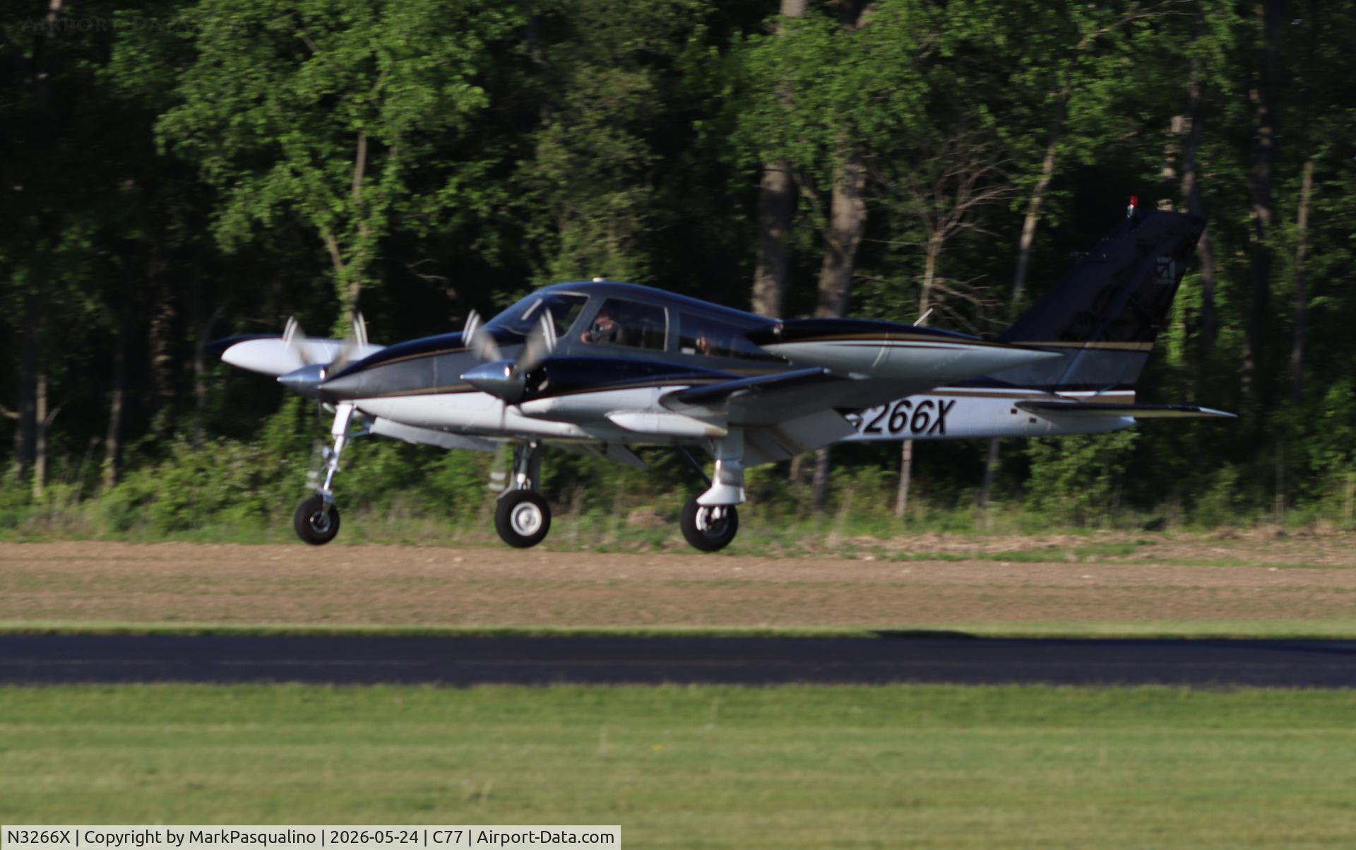 N3266X, 1967 Cessna 310L, c/n 310L-0116, Cessna 310C