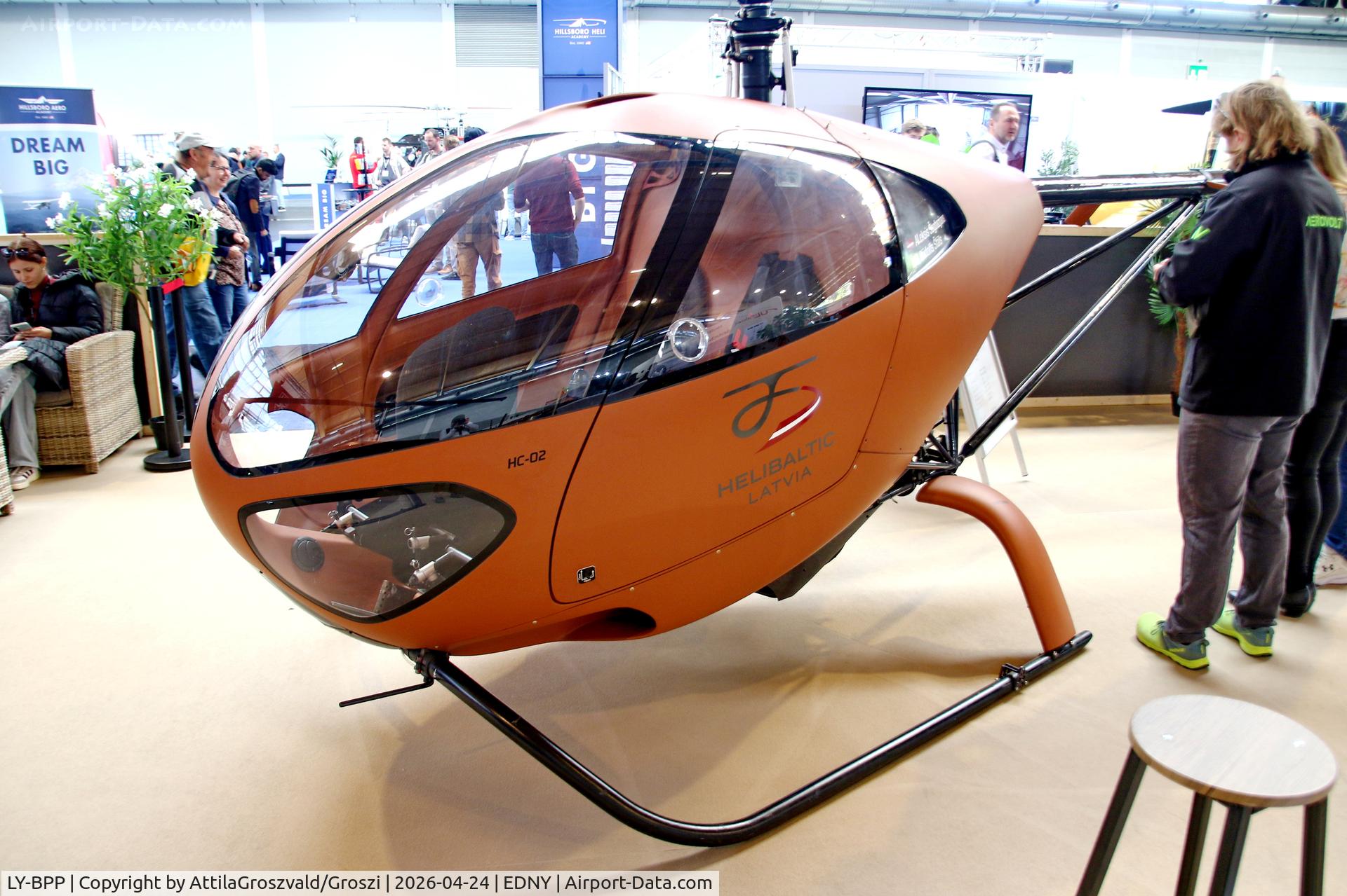 LY-BPP, 2024 Hungaro Copter HC-02.2, c/n HC-02.2-2024/004, EDNY - Bodensee Airport Friedrichshafen, Germany. AERO 2026