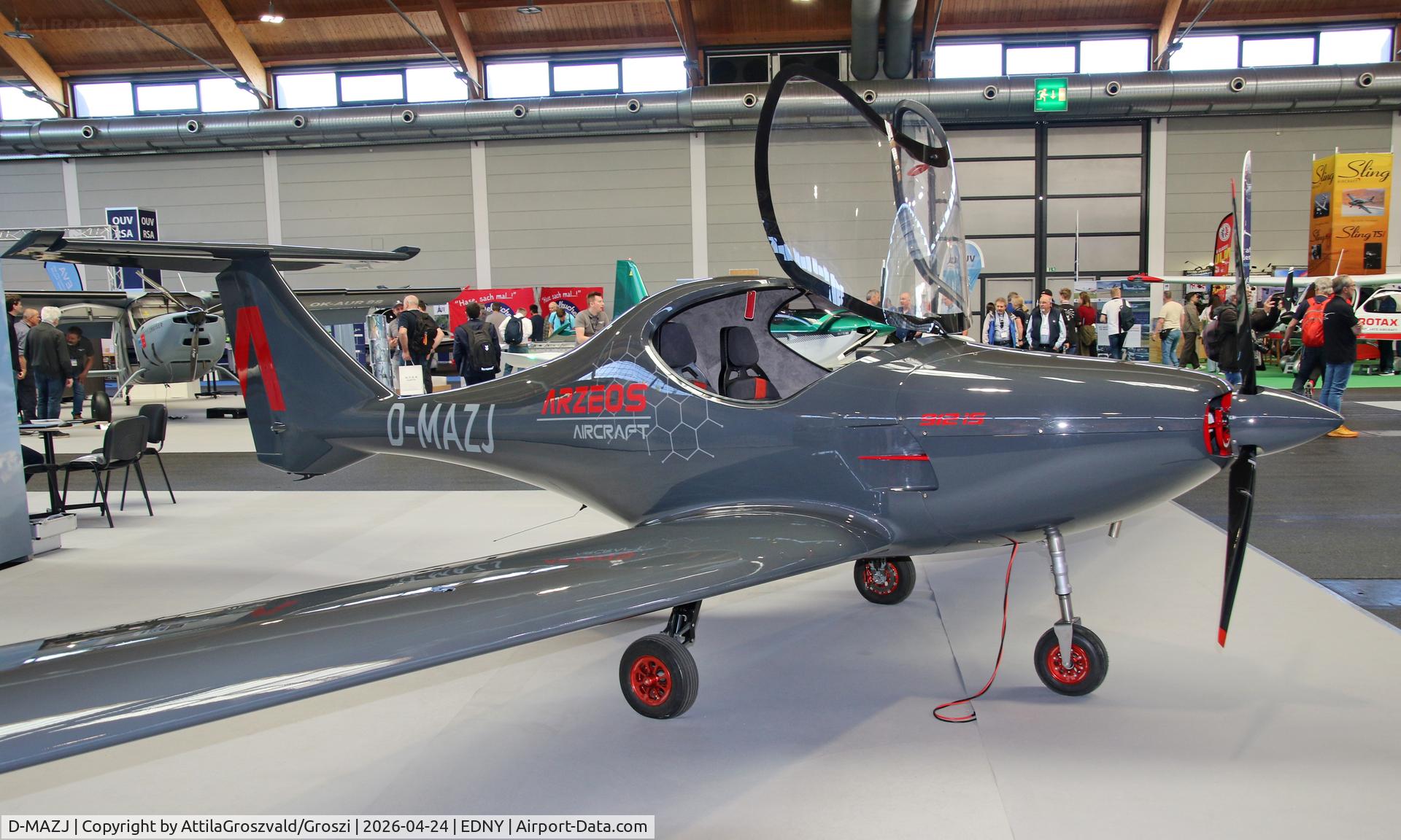 D-MAZJ, 2024 Arzeos Aircraft Arzeos LSA, c/n 01, EDNY - Bodensee Airport Friedrichshafen, Germany. AERO 2026