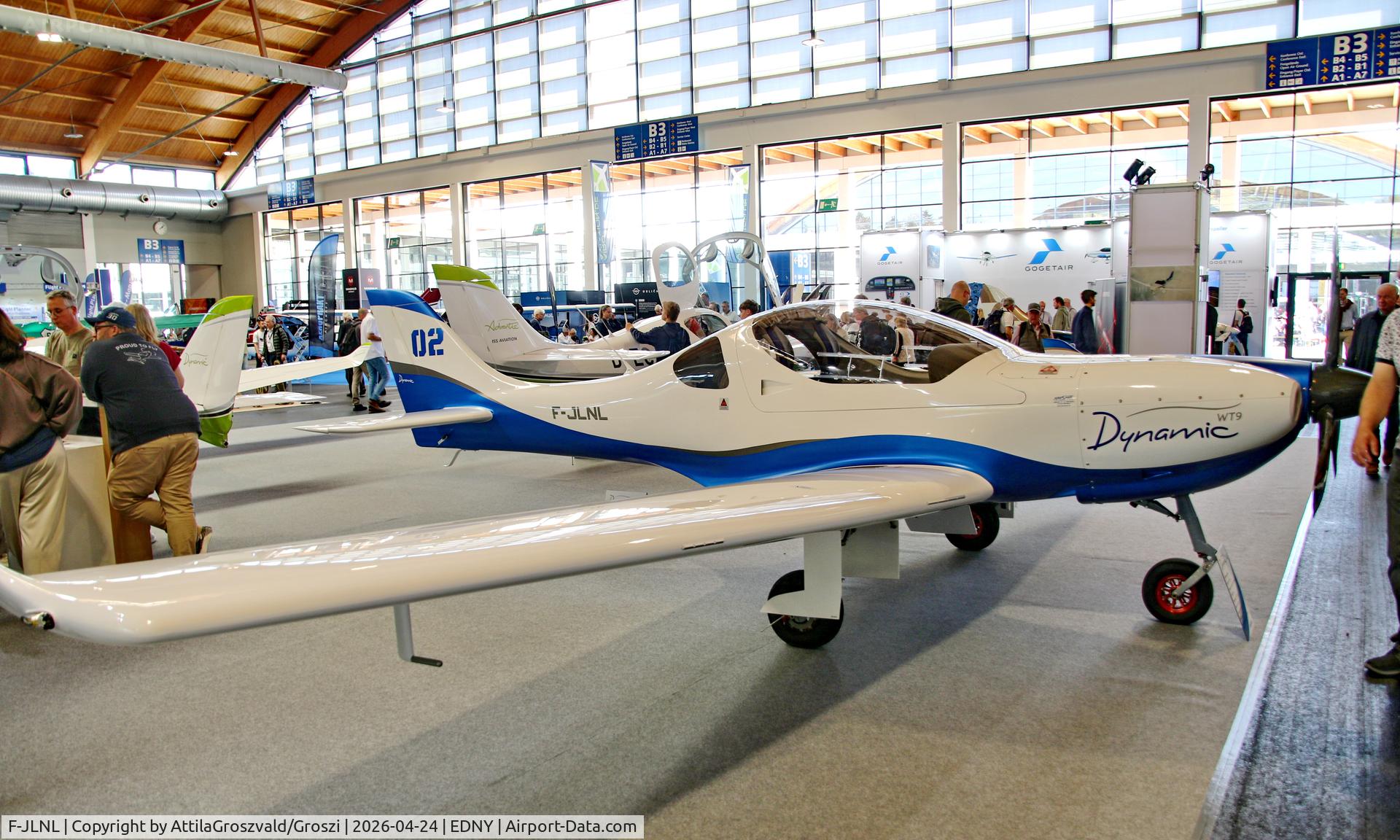 F-JLNL, Aerospool WT-9 Dynamic, c/n DY863, EDNY - Bodensee Airport Friedrichshafen, Germany. AERO 2026