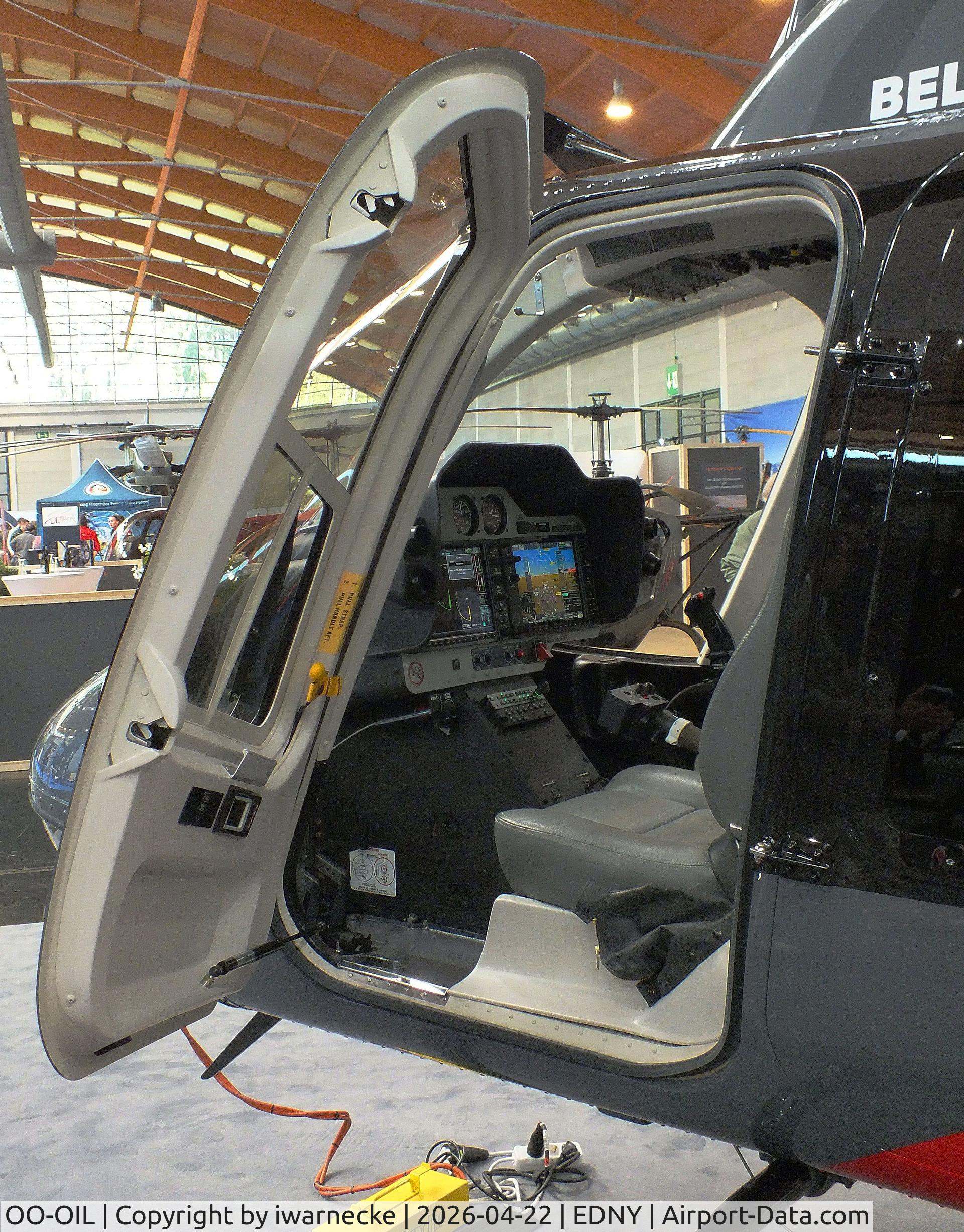 OO-OIL, 2025 Bell 407GXi, c/n 56433, Bell 407GXi at the AERO 2026, Friedrichshafen