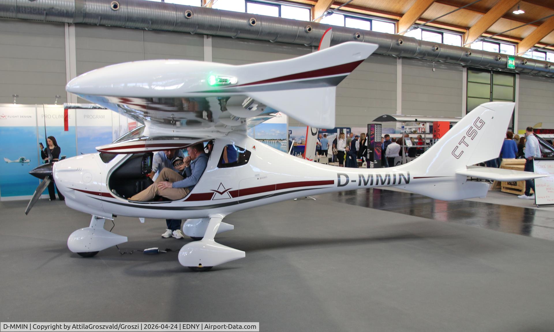 D-MMIN, Flight Design CTSG, c/n not found_D-MMIN, EDNY - Bodensee Airport Friedrichshafen, Germany. AERO 2026