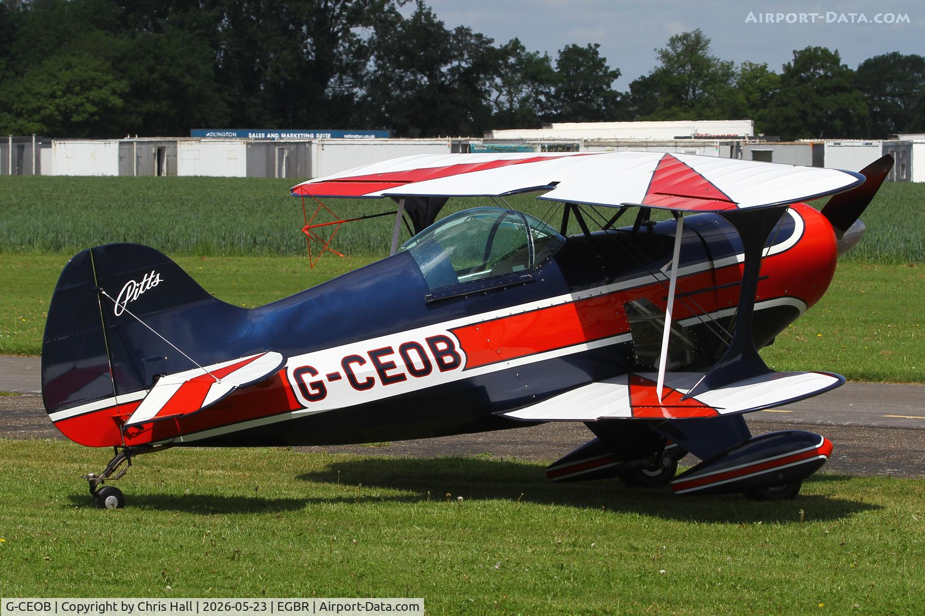 G-CEOB, 1993 Pitts S-1 Special, c/n DIH-1, Breighton 23/05/26