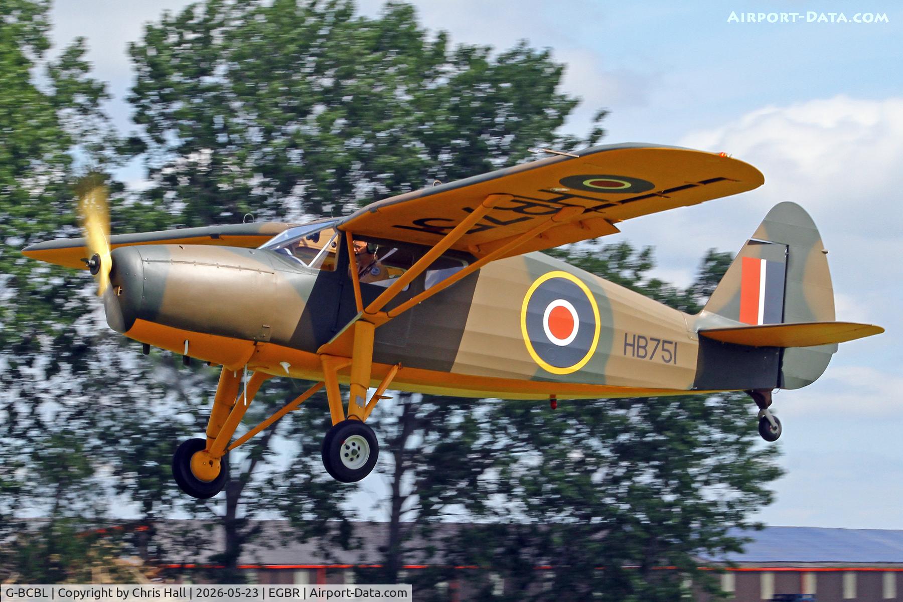 G-BCBL, 1946 Fairchild UC-61K Argus III (24R-46A), c/n 989, Breighton 23/05/26