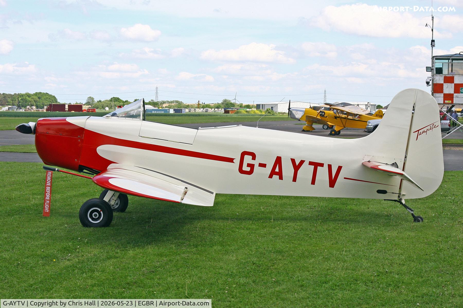 G-AYTV, 1971 Jurca MJ-2D Tempete, c/n PFA 2002, Breighton 23/05/26