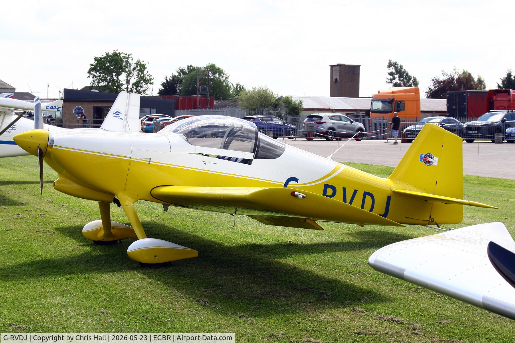 G-RVDJ, 1999 Vans RV-6, c/n PFA 181-12938, Breighton 23/05/26