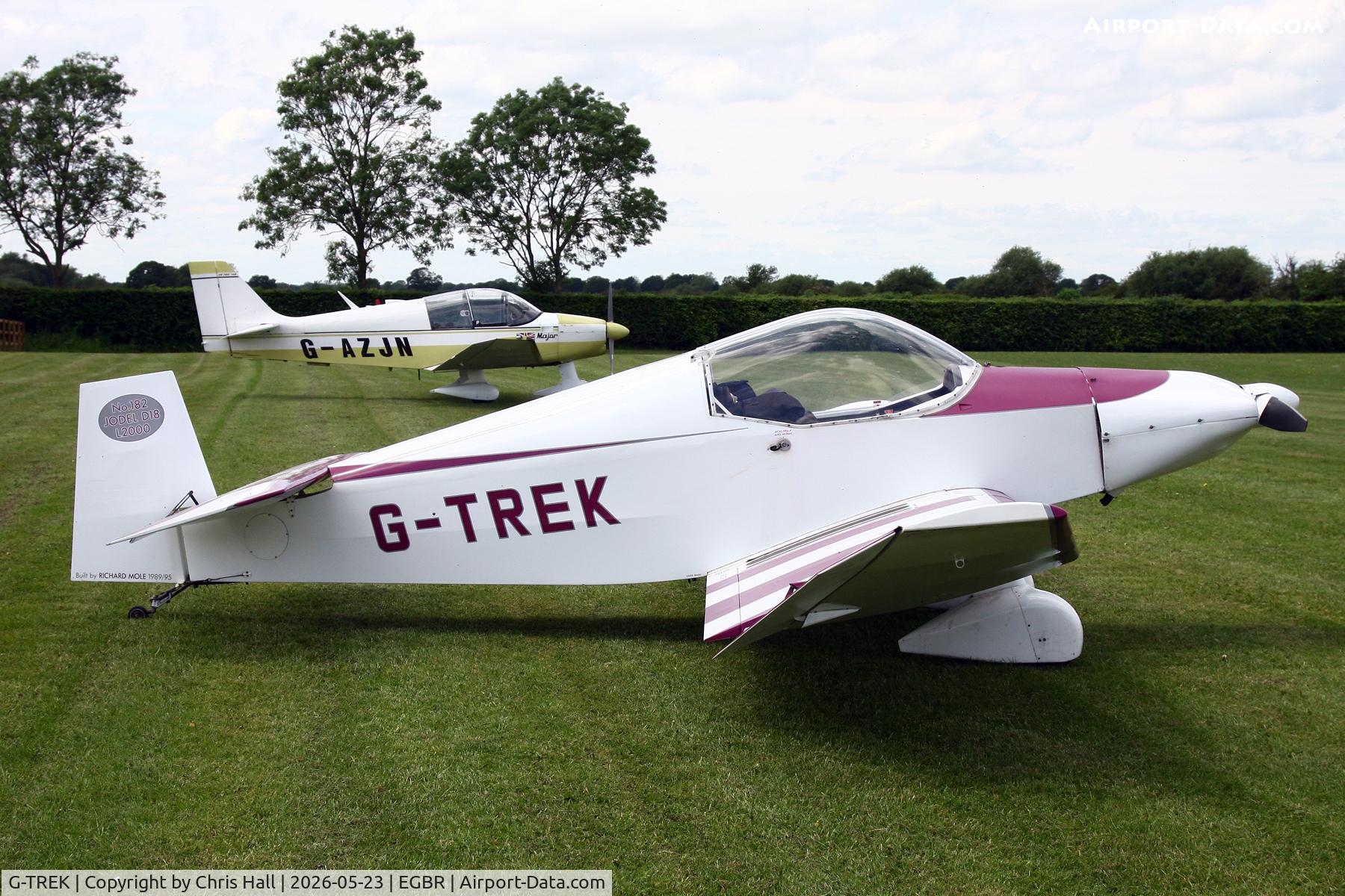 G-TREK, 1995 Jodel D-18, c/n PFA 169-11265, Breighton 23/05/26